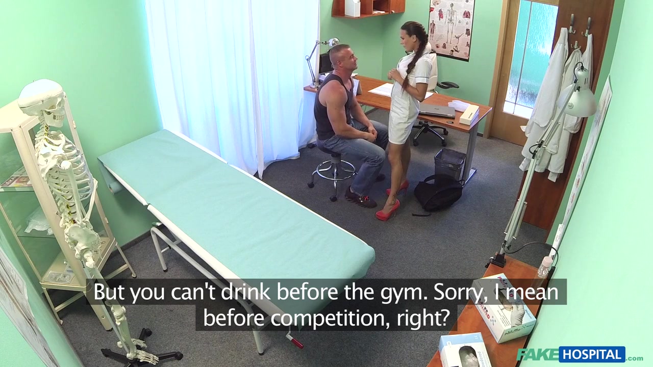 Alex in Fit nurse sucks and fucks body builder - FakeHospital