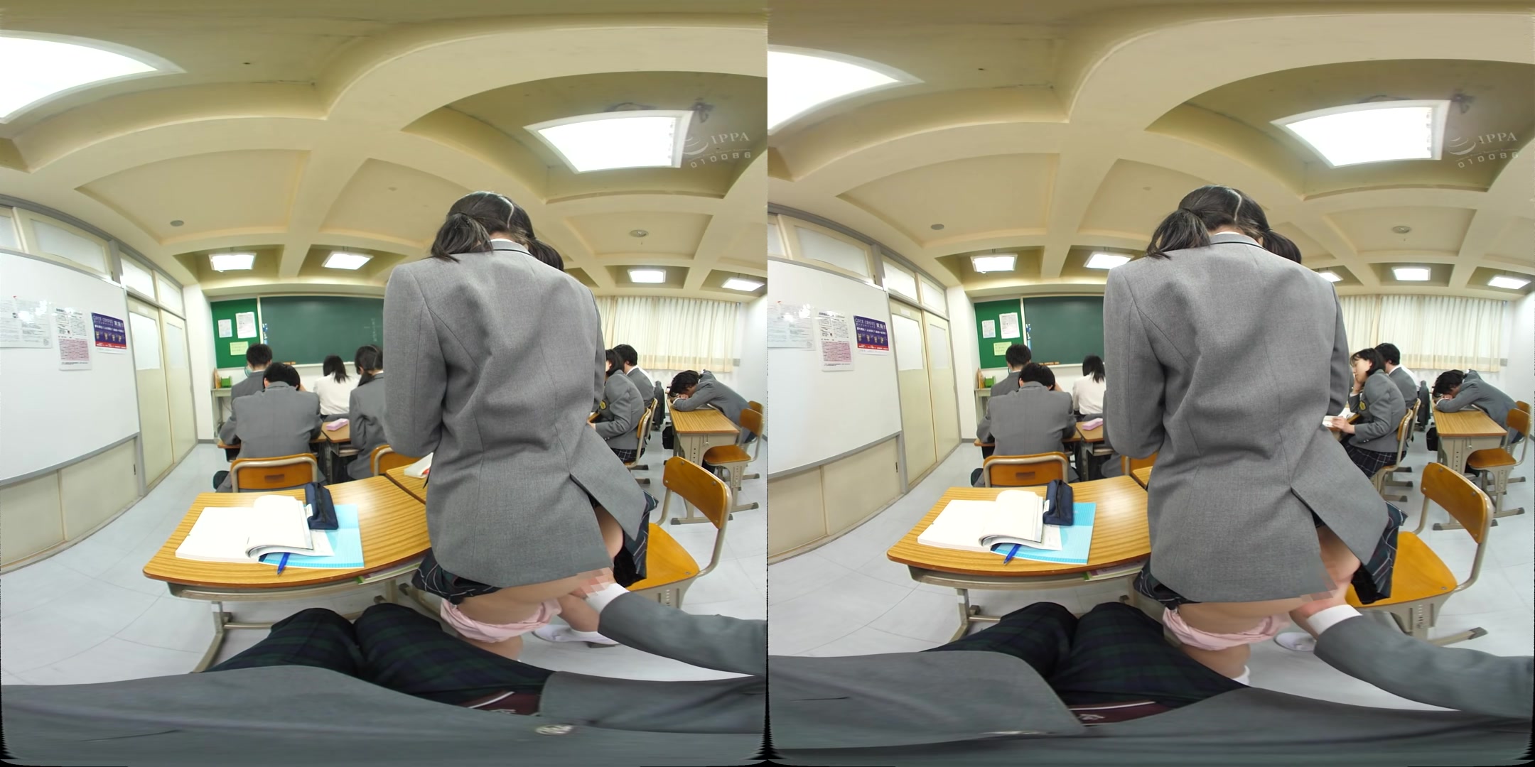 The Experience of VR 2: Secret Kissing and Handjobs at your Desk and Passionate Sex After School - NATURALHIGH