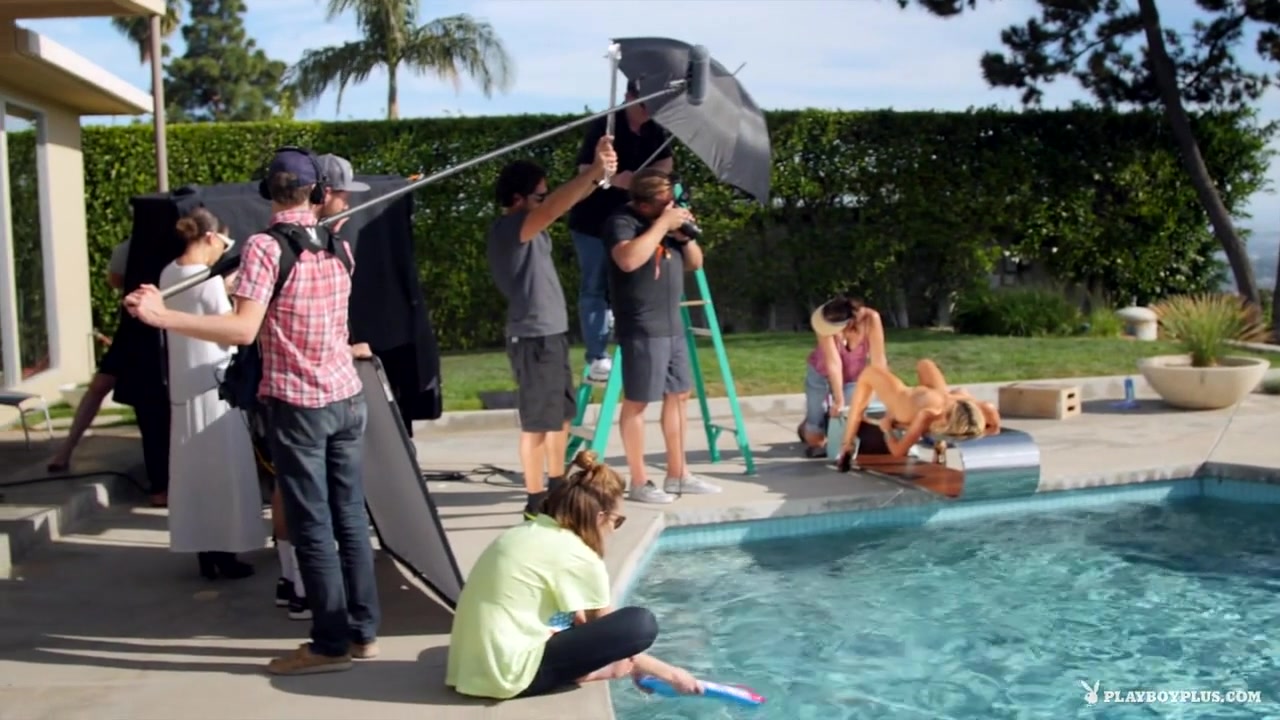 Behind the Scenes Miss September 2015 Monica Sims - PlayboyPlus
