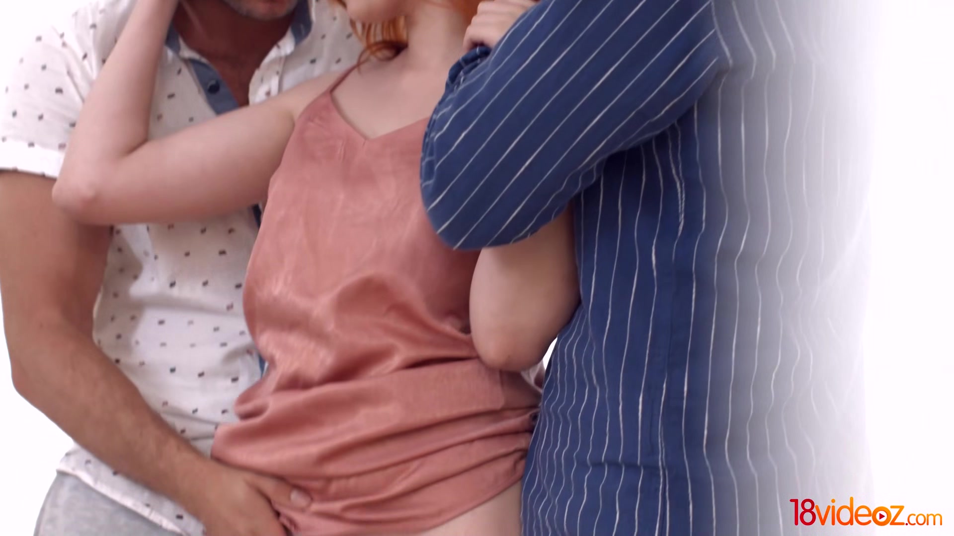 18videoz - Red Louboutin - Redhead teen 18+ DPed like a slut