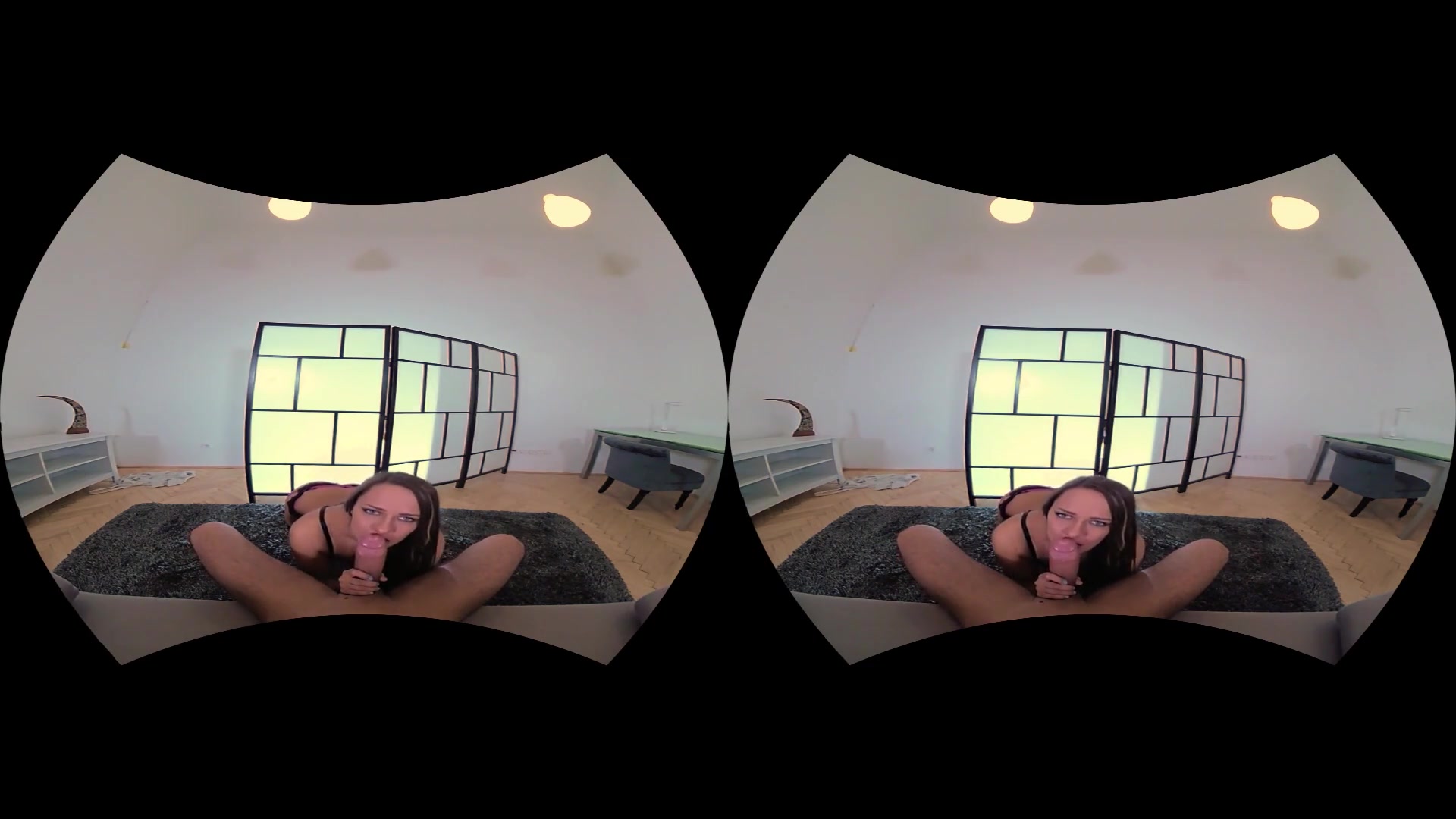 Blue Angel in Spermsucker: VR Blowjob Fills Horny Babe's Mouth With Cum - DDFNetworkVR
