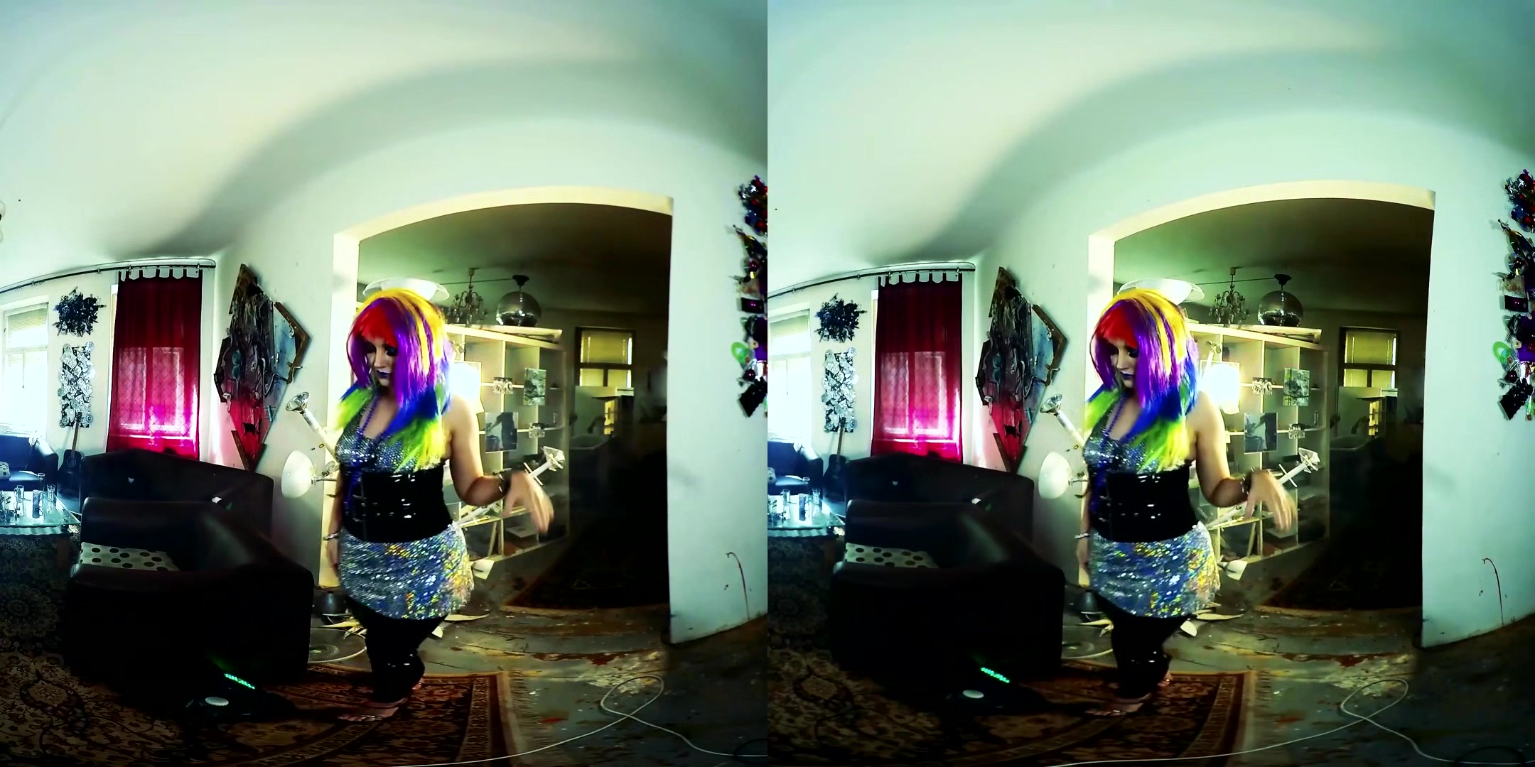 071 - Destiny Vegas - Rocker Girl Strip Fingering