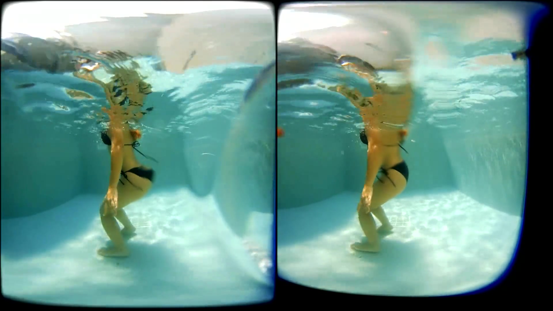 Compilation - 2 Bikini Girls Underwater - VRpussyVision