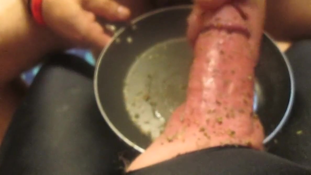 Preparando Mi Trozo De Carne Para Comerlo