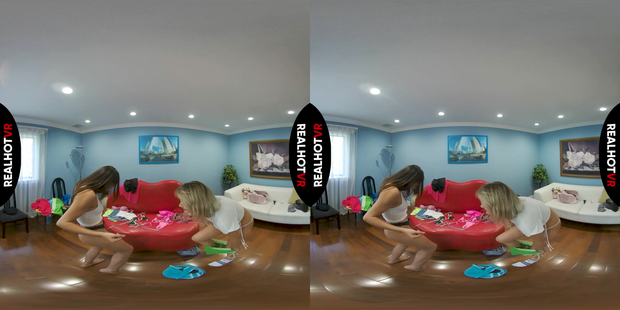 Behind The Scenes With Kylie Rocket & Harmony Rivers - RealHotVR