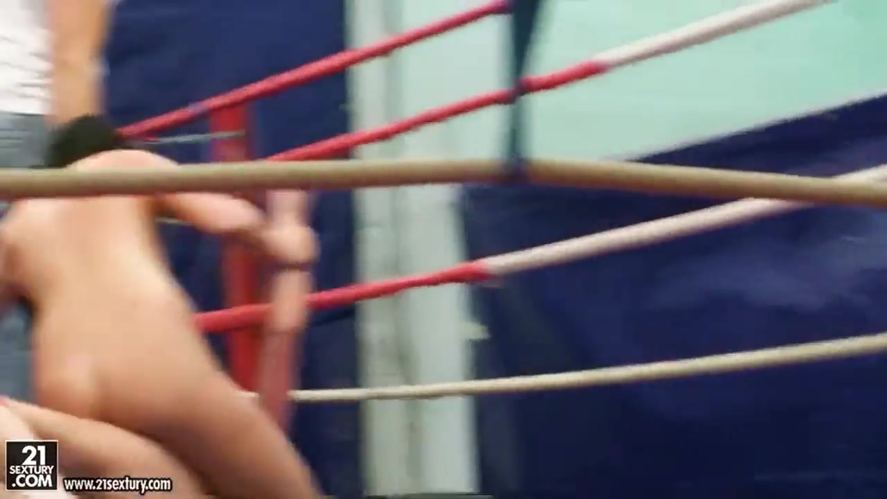 Pretty girls are having lesbian wrestling