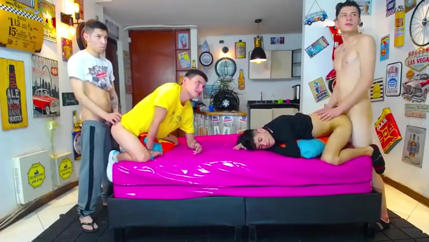 They Touch Everything. Web Orgy