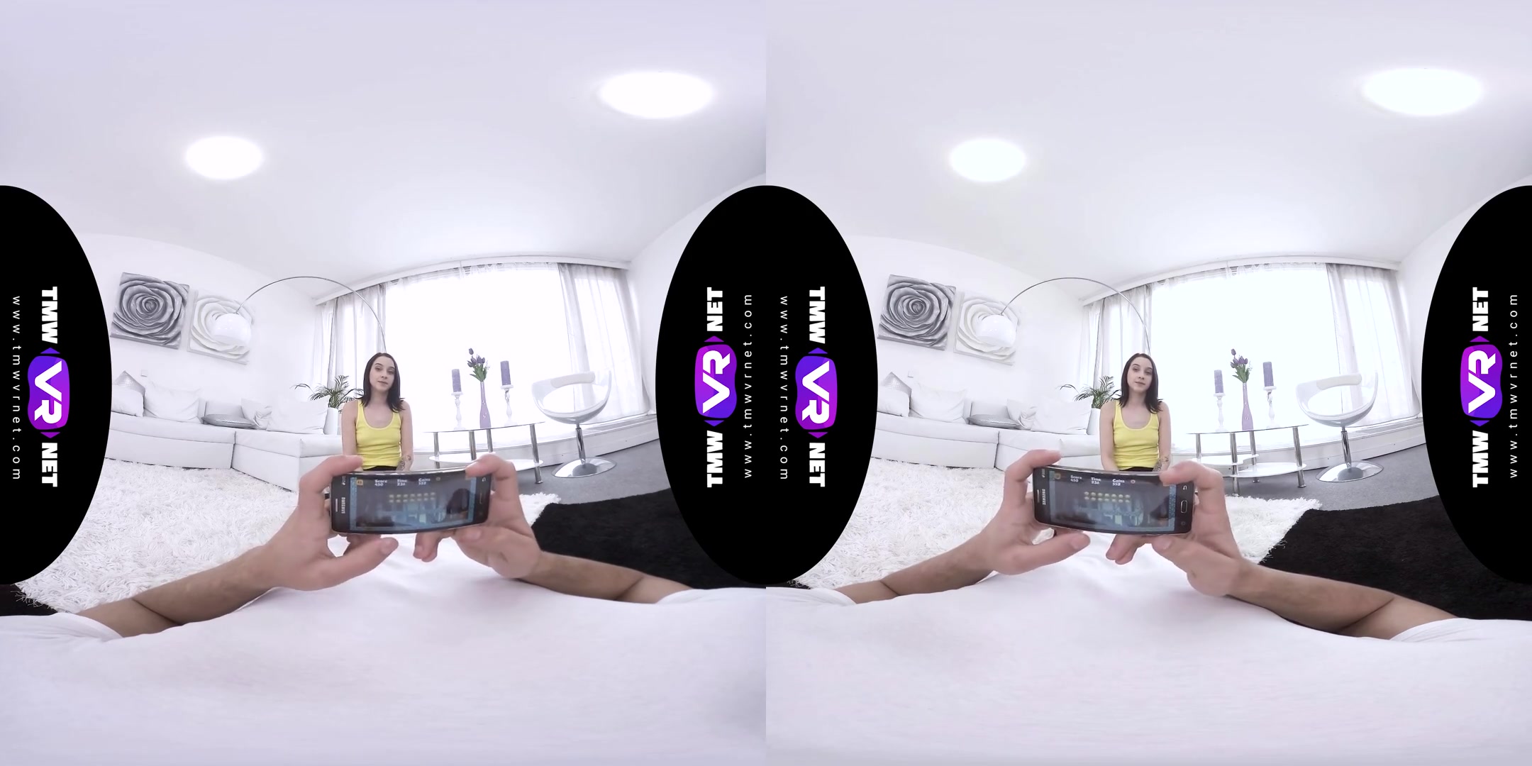 Charlotte Johnson in Sexy Babe Makes a Guy Love Her More Videogames - TmwVRNet