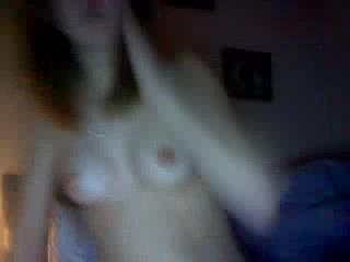 Webcam close-up video with chick's wet pink pussy