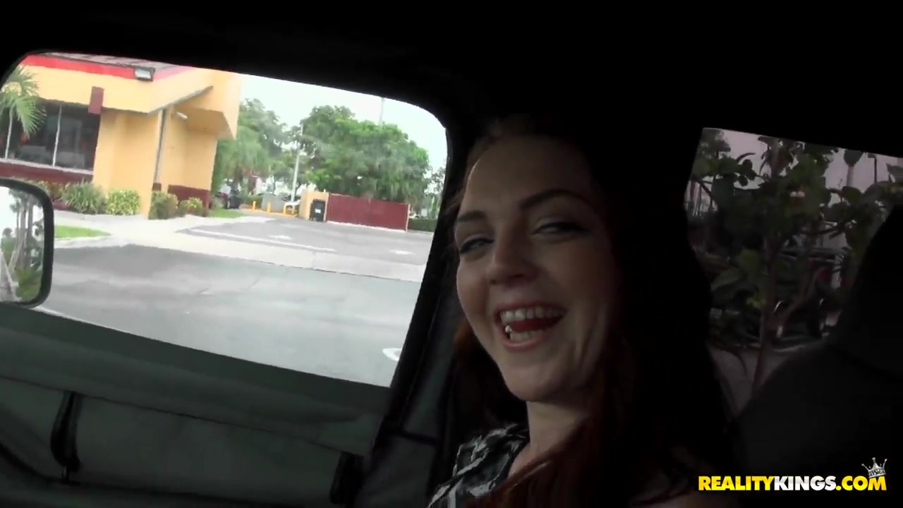Izzy is busy with sucking Prestonâ€™s cock in the car