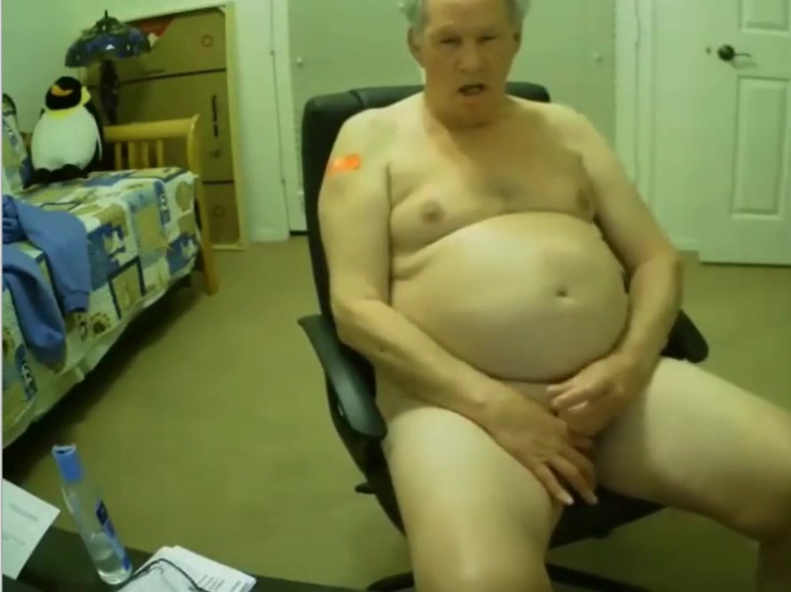 Grandpa Cum On Webcam