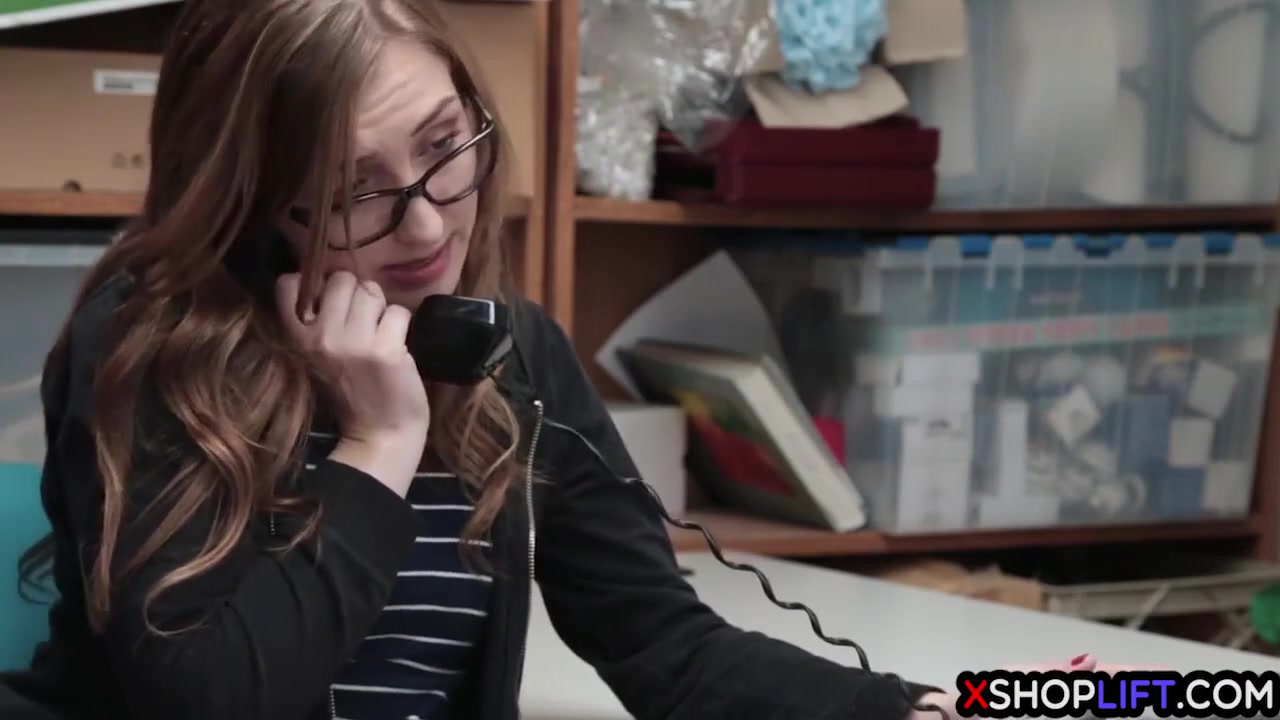 Cute Petite teen 18+ Paid With Her Pussy For Shoplifting