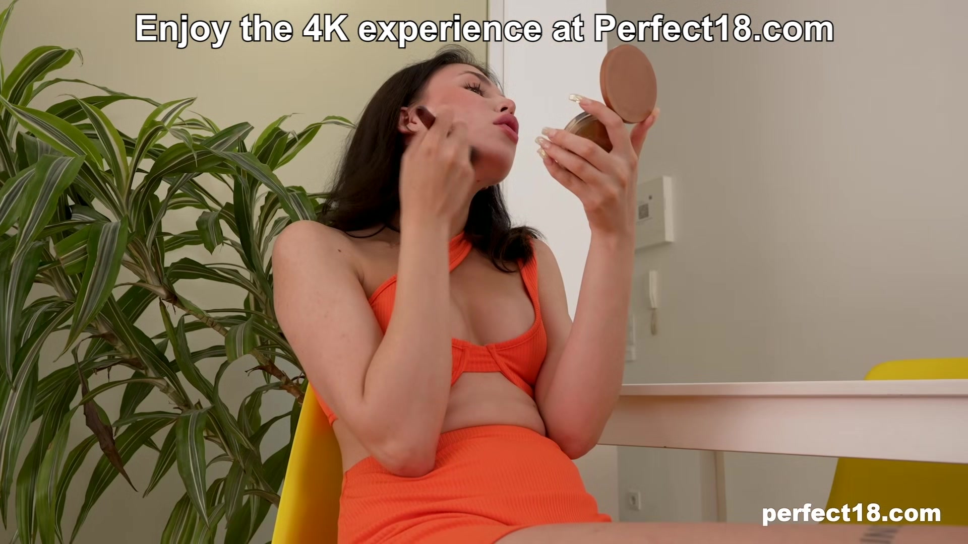 Katy Zachry pampering her Tight Pussy for Perfect18
