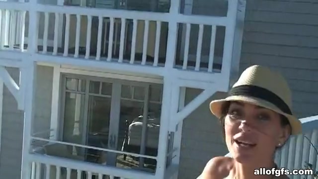 Awesome Latina ex gf getting fucked in a hotel room