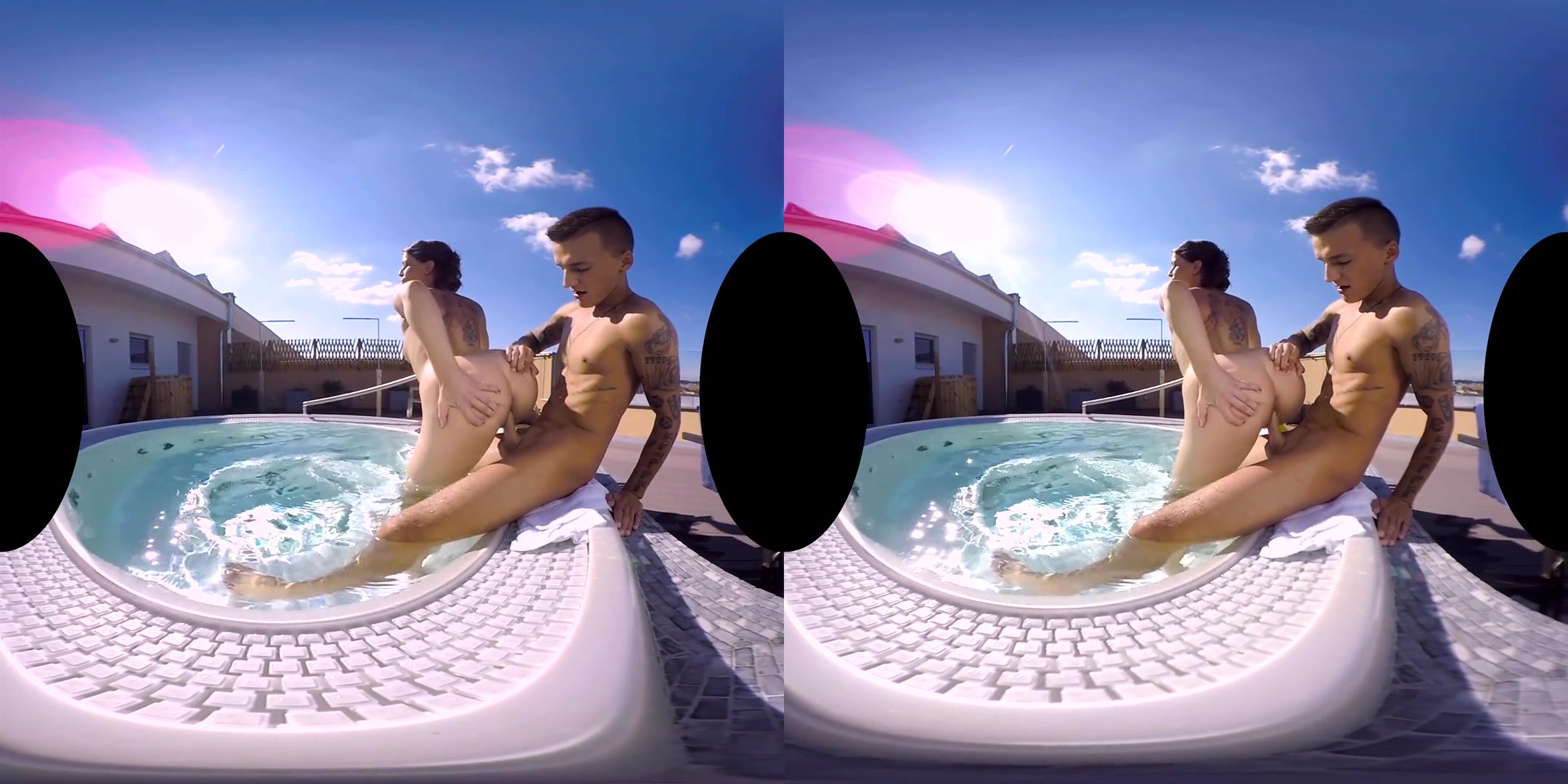 Caroline Ardolino in Jacuzzi Fun - - RealityLovers