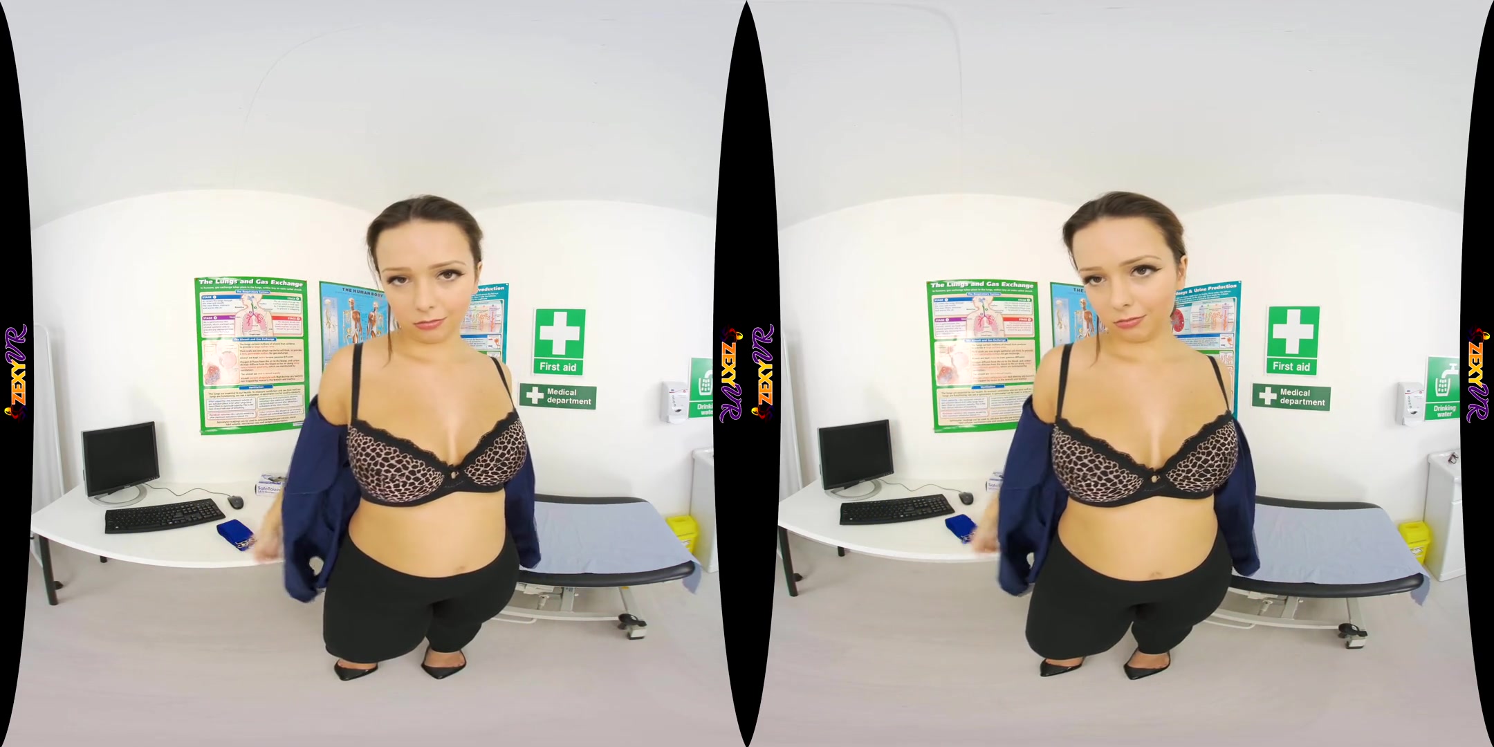 Alice Katz in Examine My Uniform - ZexyVR