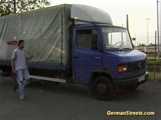 german teen 18+ picked up for double penetration
