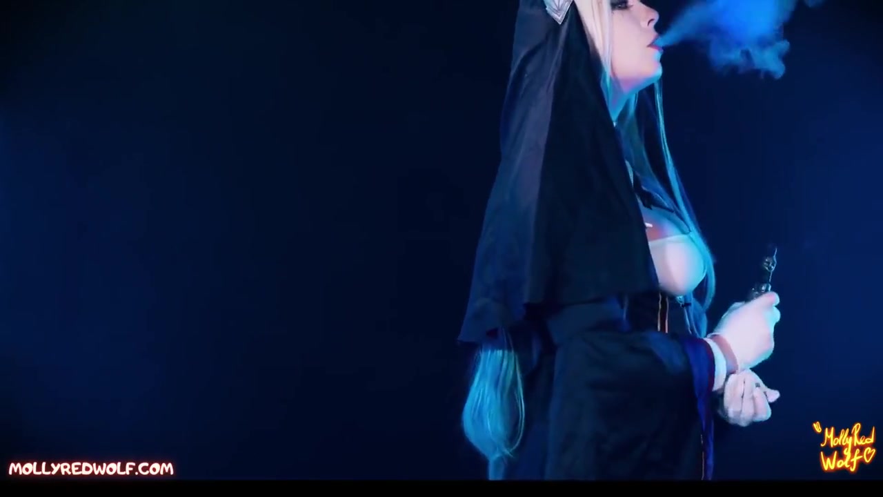 Molly Redwolf - I Lied To Nun And She Discipline Me With Pegging. Femdom