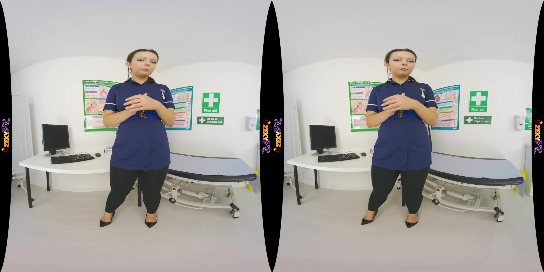 Examine My Uniform featuring Alice Katz - ZexyVR