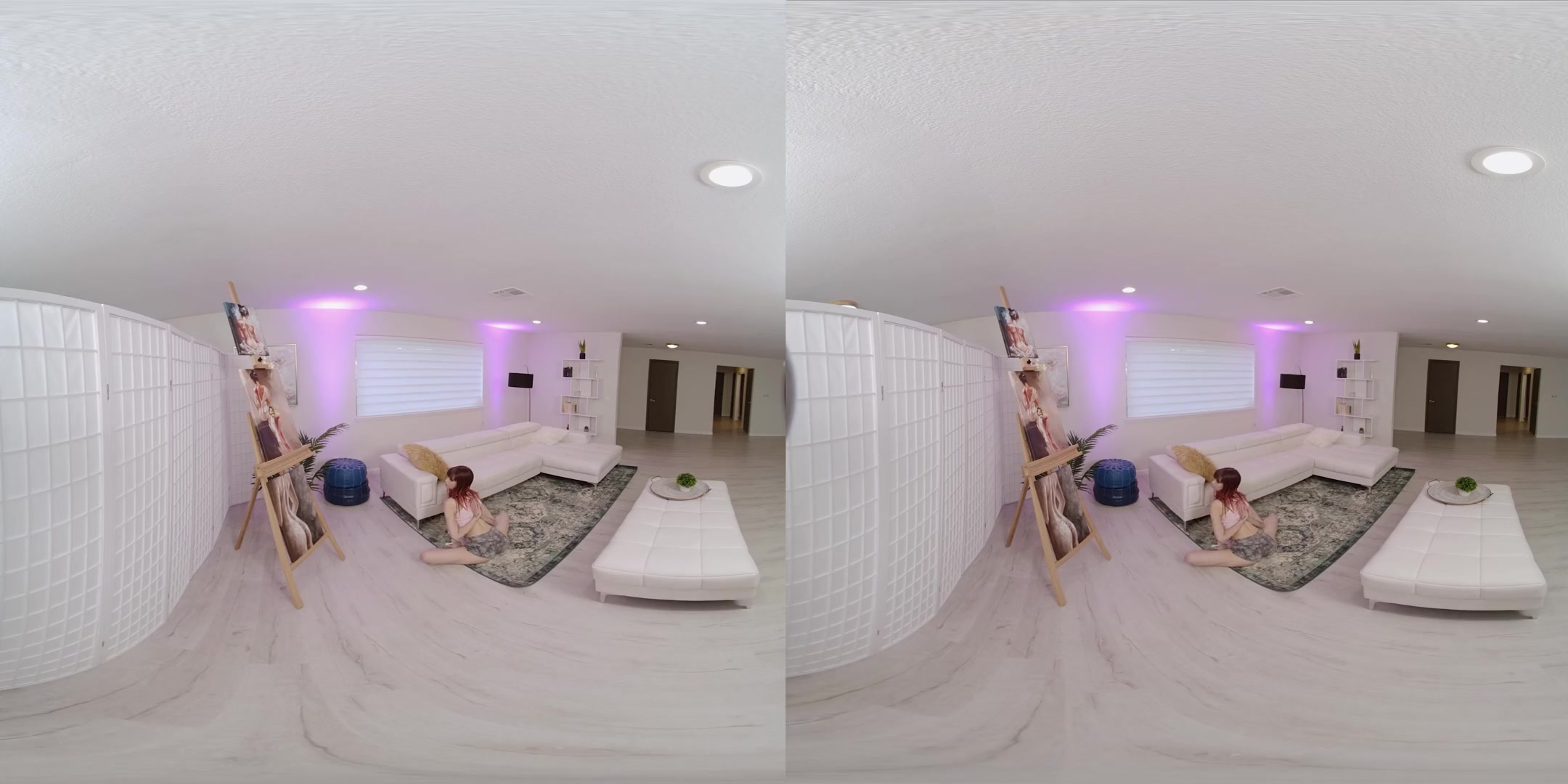Stepdaughter Seduction - Redhead Cutie Gives you a Blowjob and Rides your Cock in Taboo VR Video
