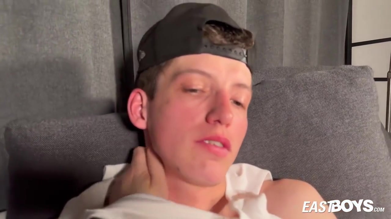 Big Huge Penis And Big Balls On The Couch By