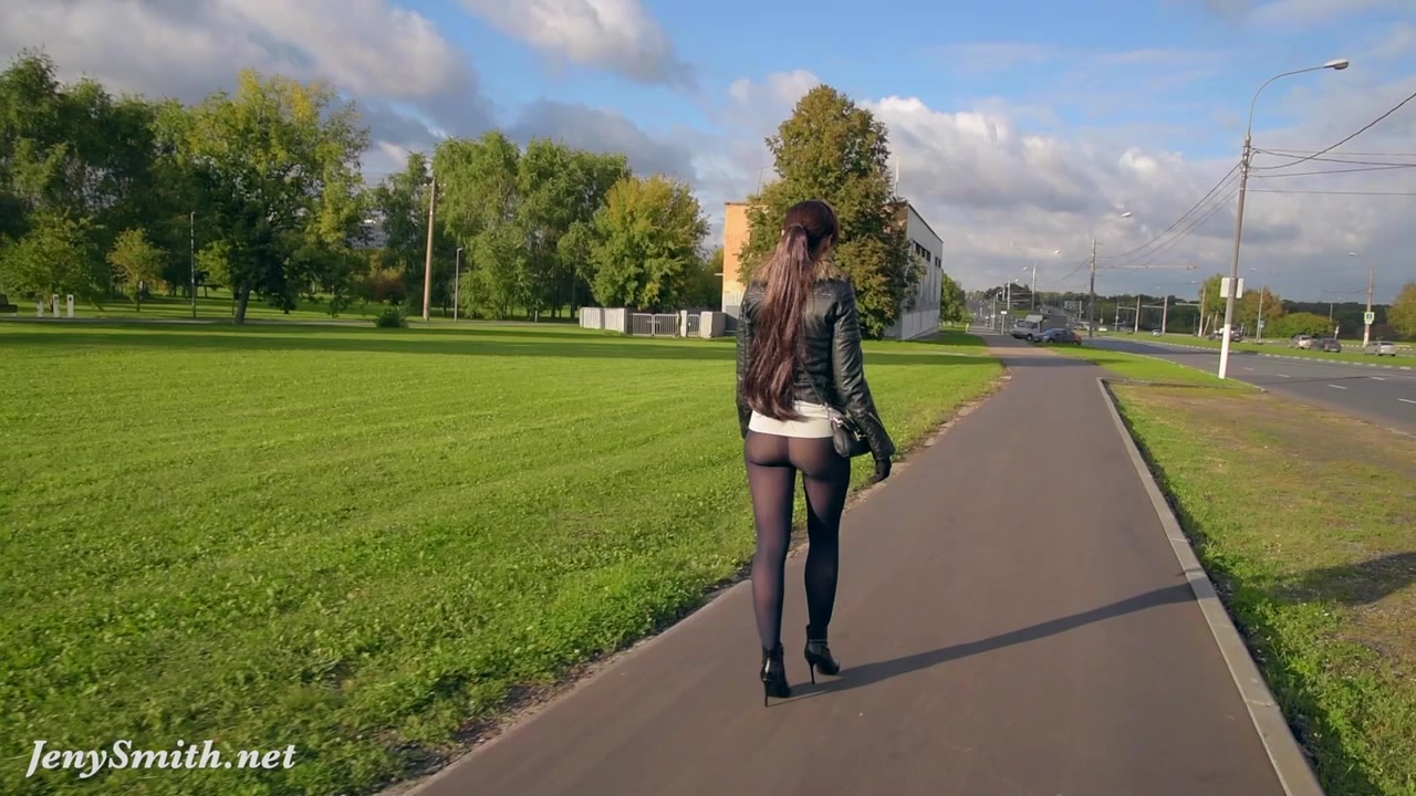 Jeny Smith pantyhose pretend to be leggings