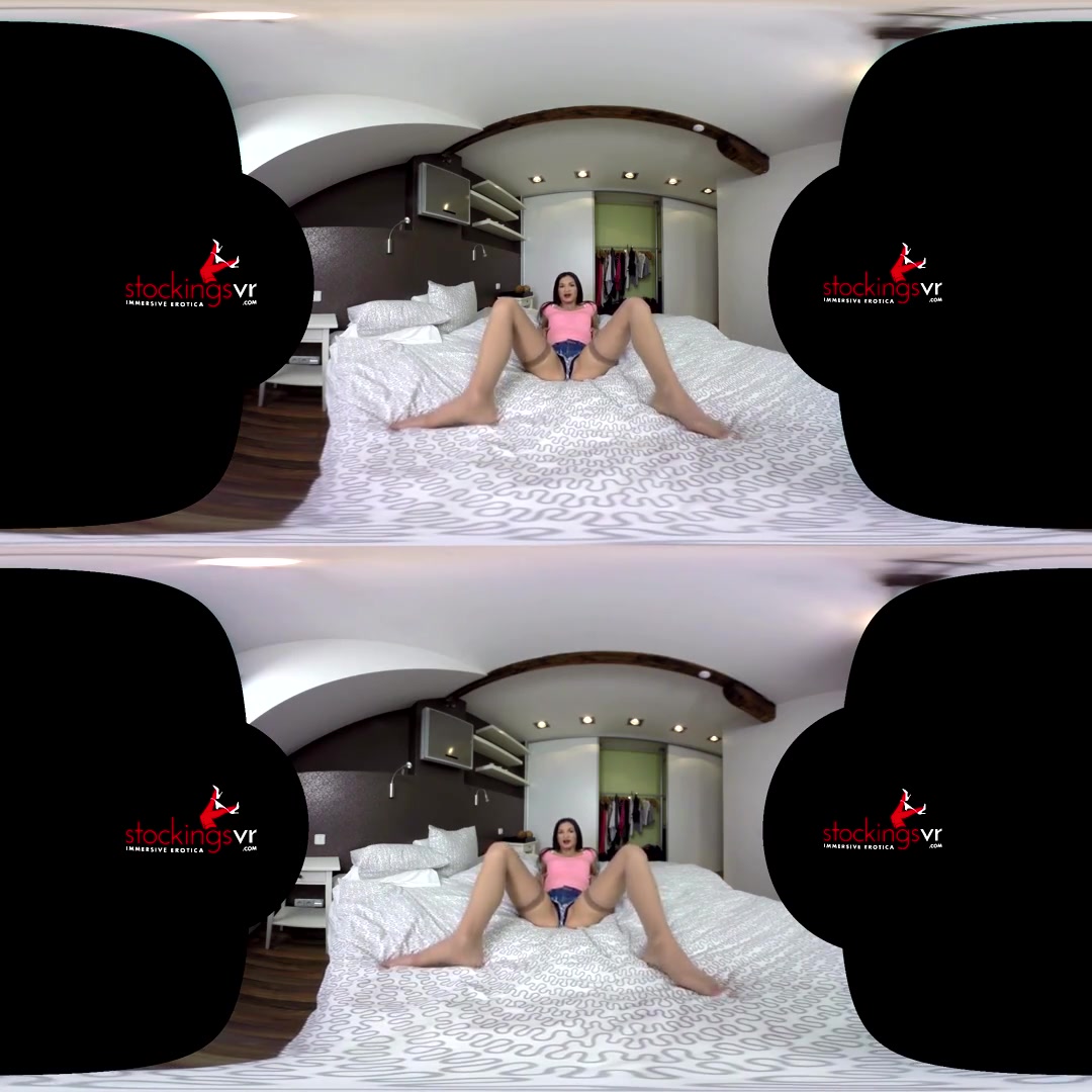Rosaline Rose in Not So Innocent Rosalie Rosa - StockingsVR