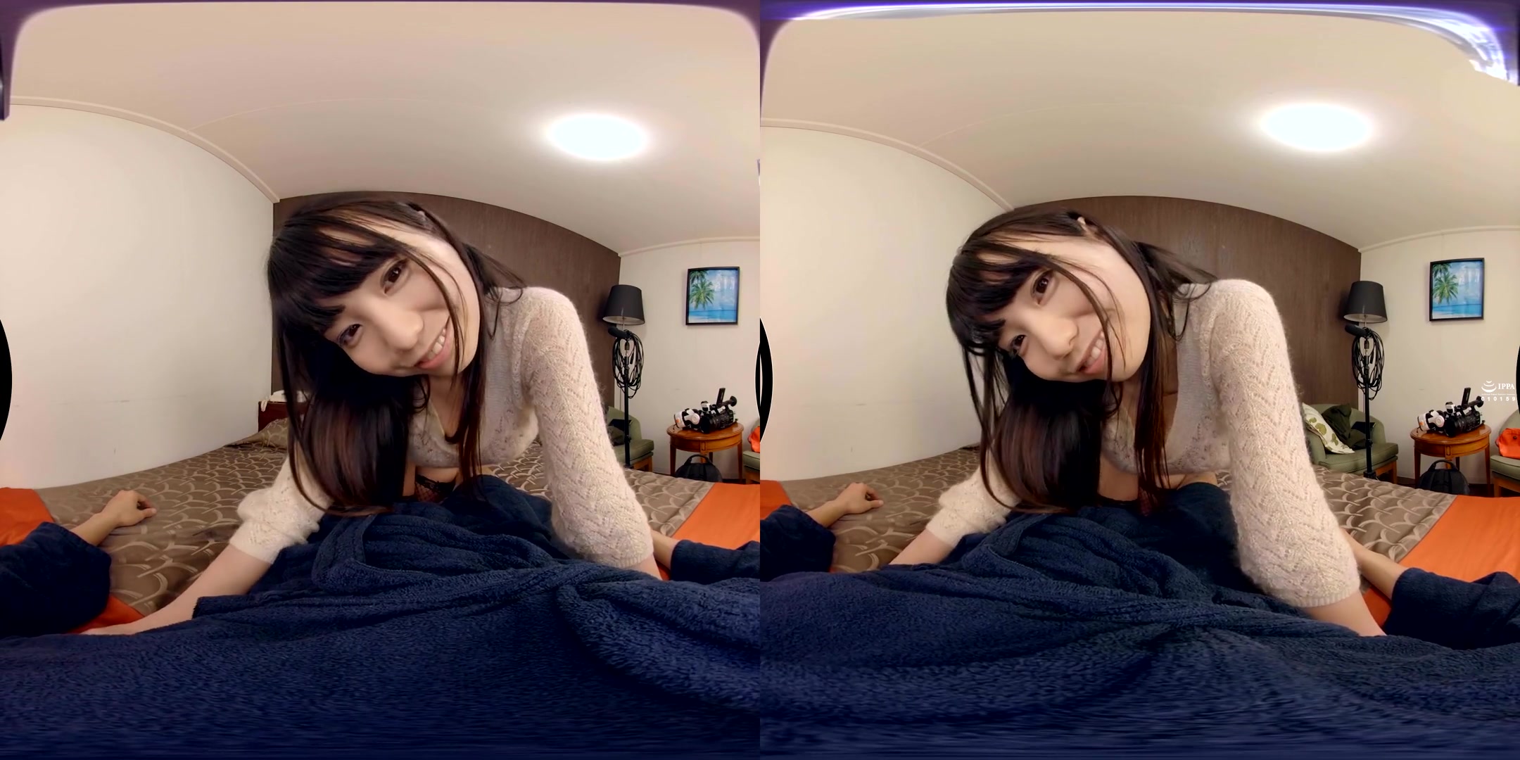 Maina Yuuri & Miyu Amano & Makoto Takeuchi in Makoto Takeuchi, Maina Yuuri, and Miyu Amano I Picked Up Two Girls for a VR Home Movie 1 - CasanovA