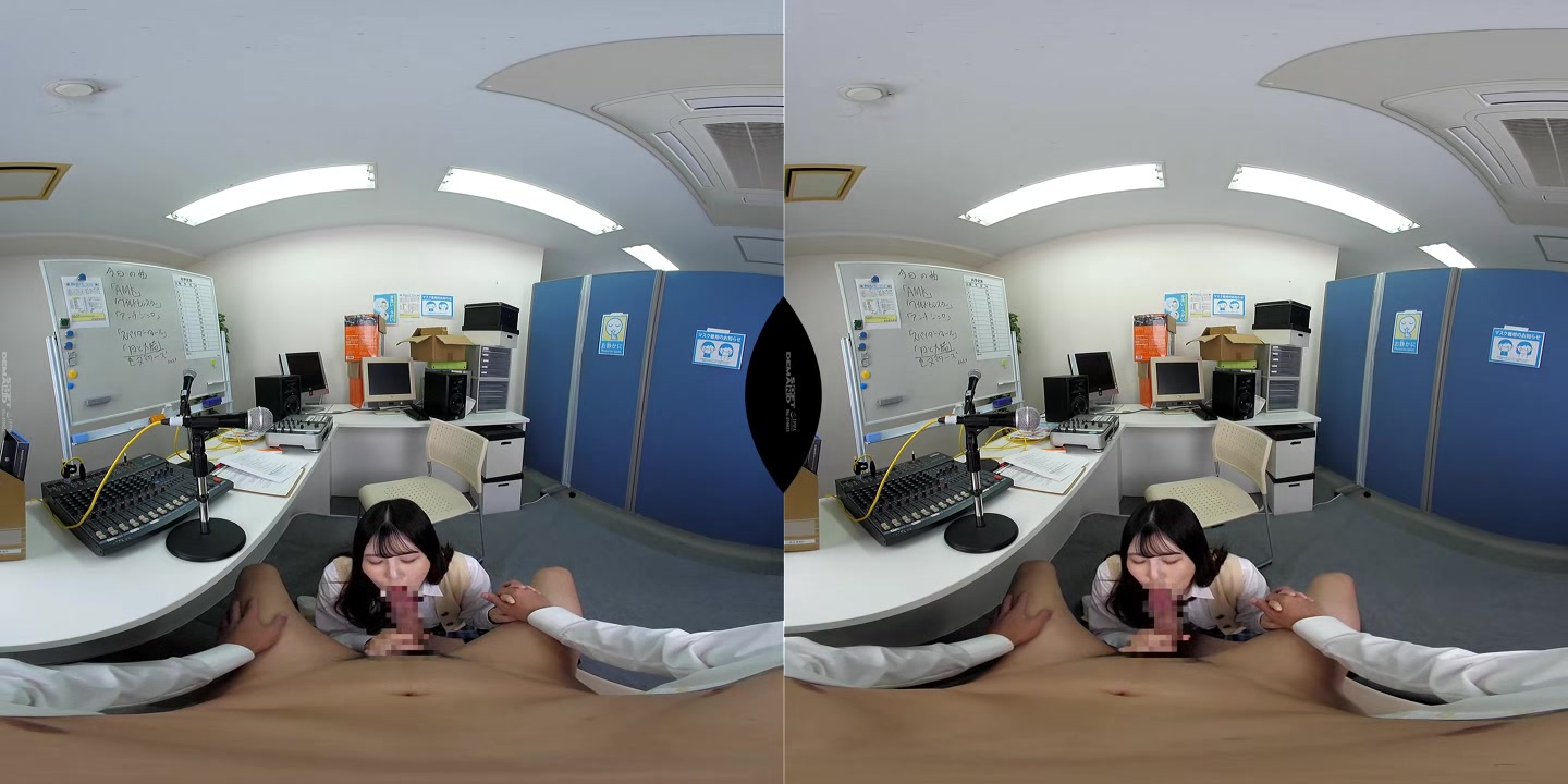 Sakura-san in the Broadcasting Department: Secretly Naughty with her On Air - SodCreate