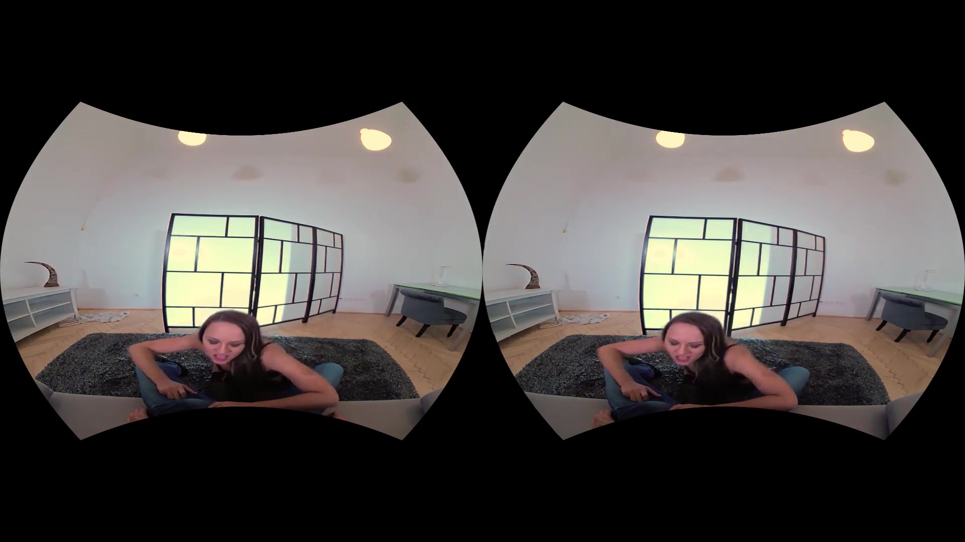 Blue Angel in Spermsucker: VR Blowjob Fills Horny Babe's Mouth With Cum - DDFNetworkVR