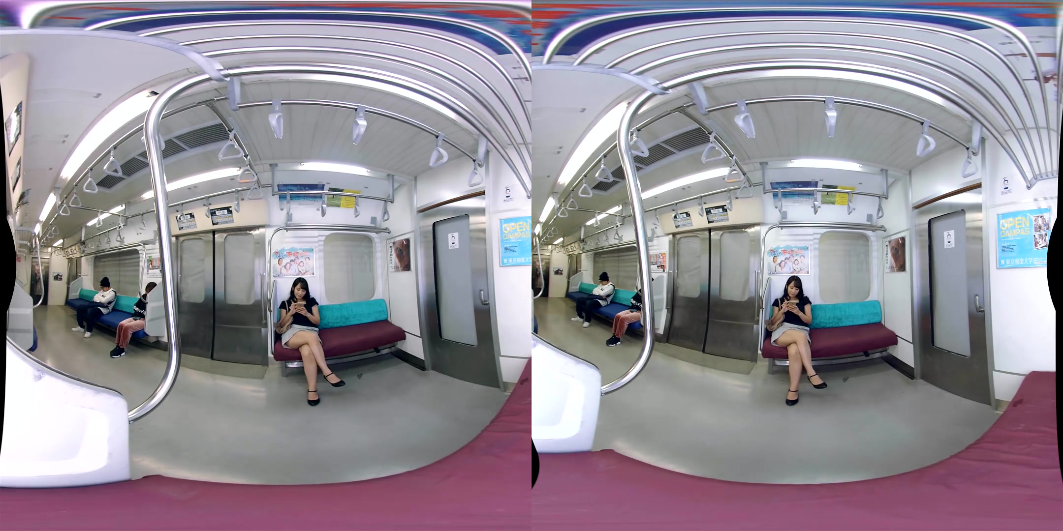 Yuri Hamada The Girl I Met on the Train Happens to be My Naughty Coworker - FANTASTICA
