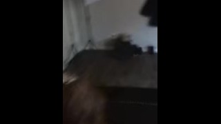 A/C Broke. Sweaty fucking on couch