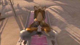 On The Beach ( Furry / Yiff )