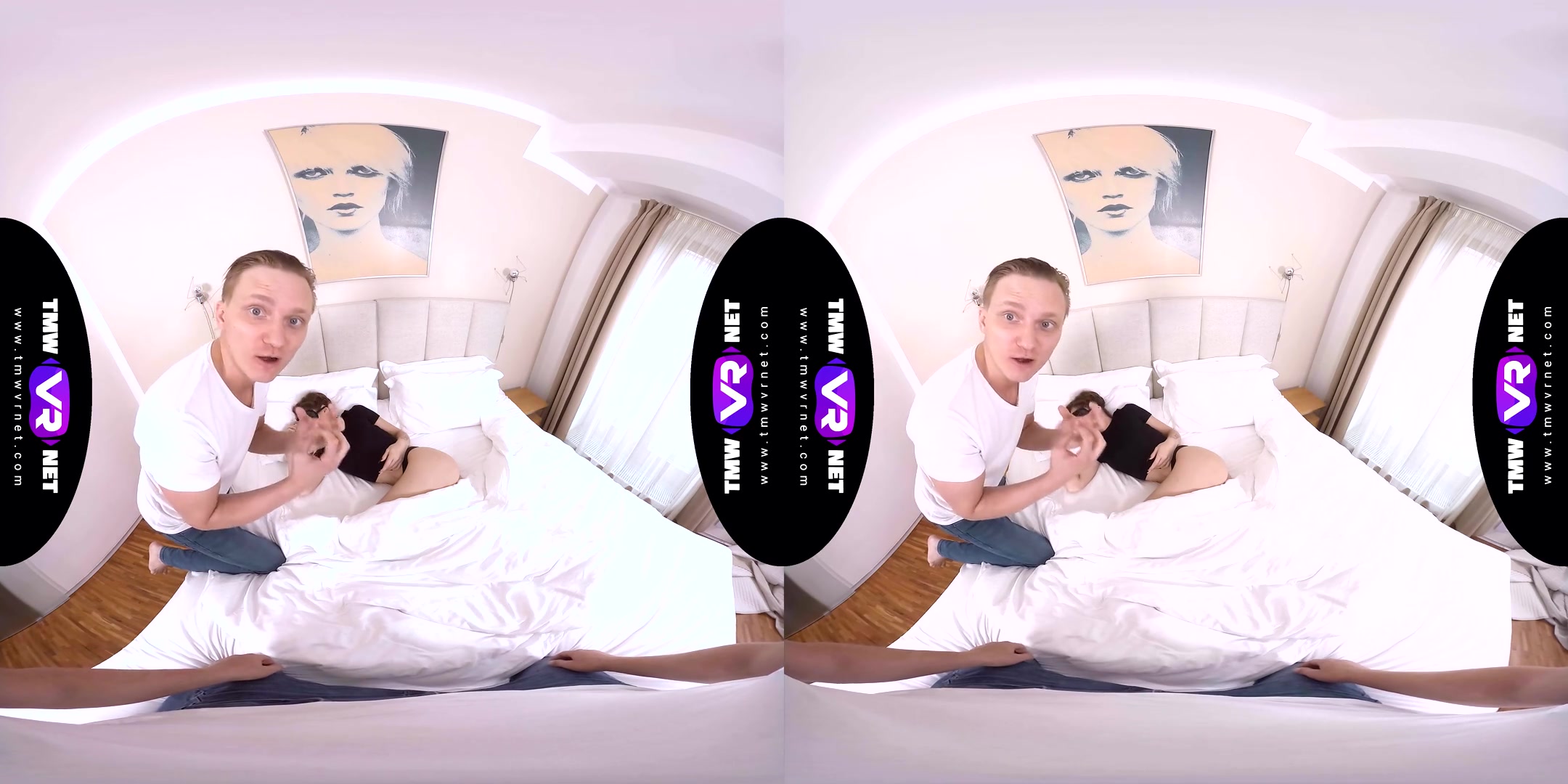 Cutie Falls Prey To A Sex Prank - MFM Threesome with a Hot teen 18+ Babe