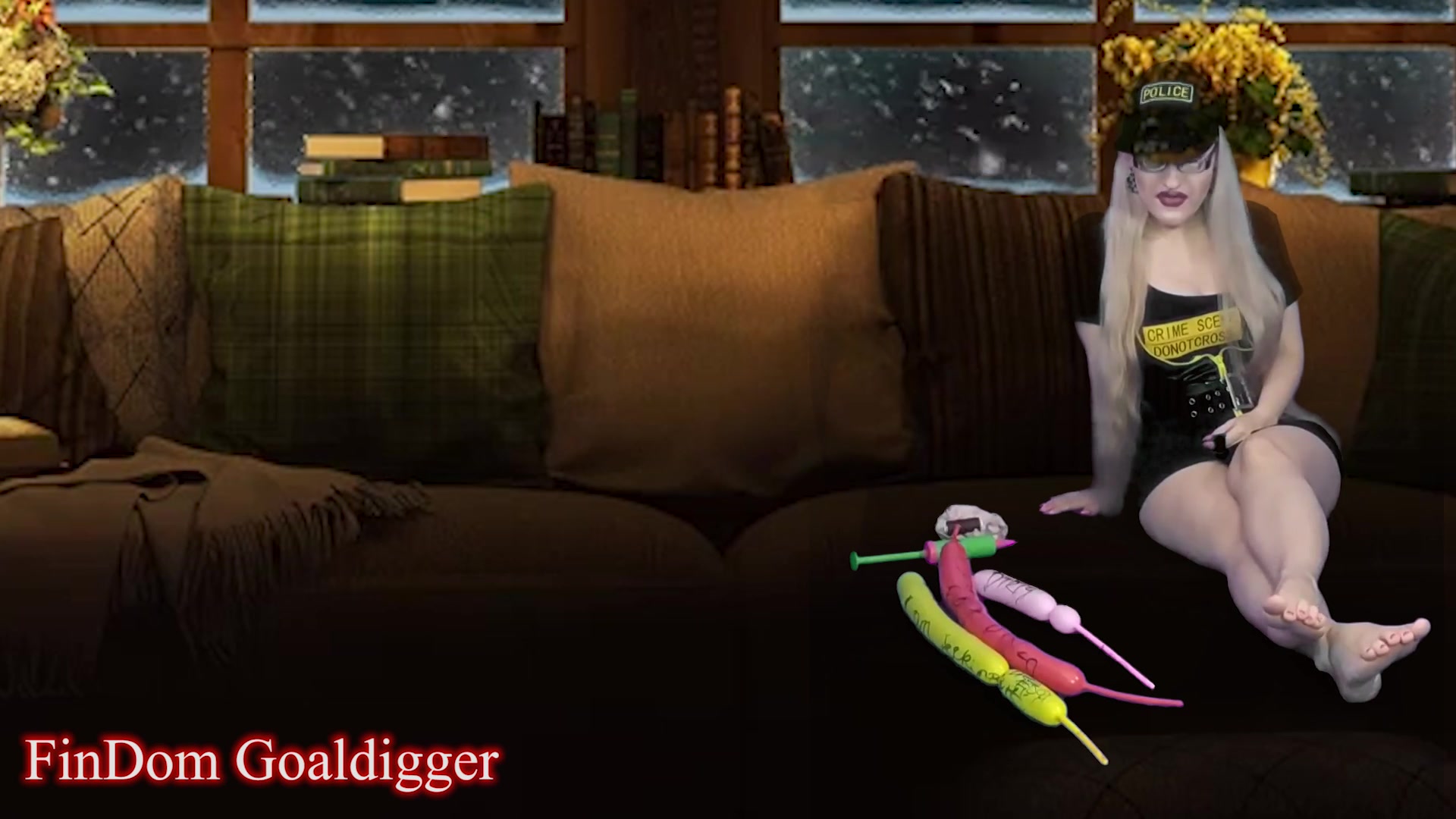 Cyber Cei - Sex Movies Featuring Findom Goaldigger