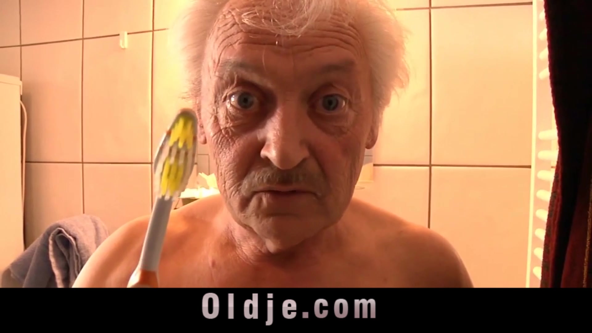 Grandpa fucking horny hot creole teen 18+ under shower