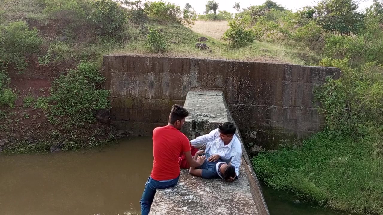 Hot Threesome Hardcore Young Gay Sex - In The Forest Near The Water - Gay Movie In Hindi Voice