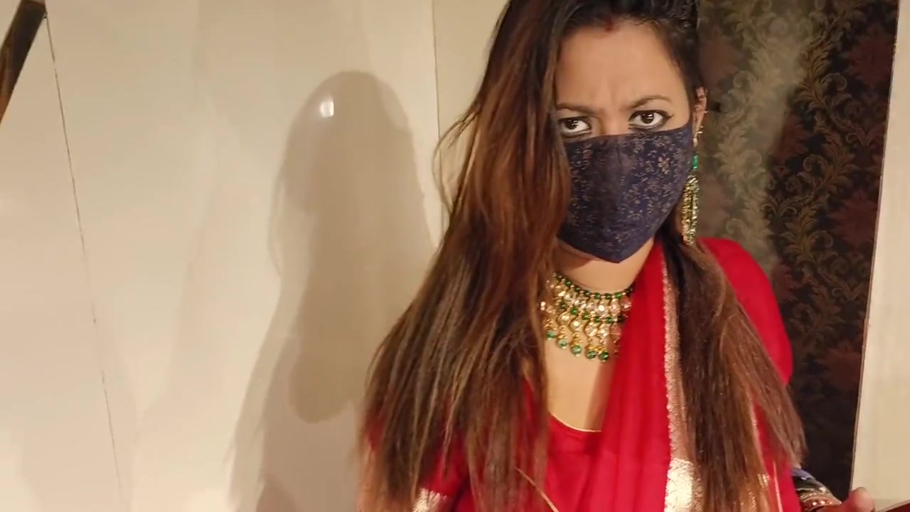 Indian Stepmom Caught Her Stepson Jerking With Her Panties And Fucked Her