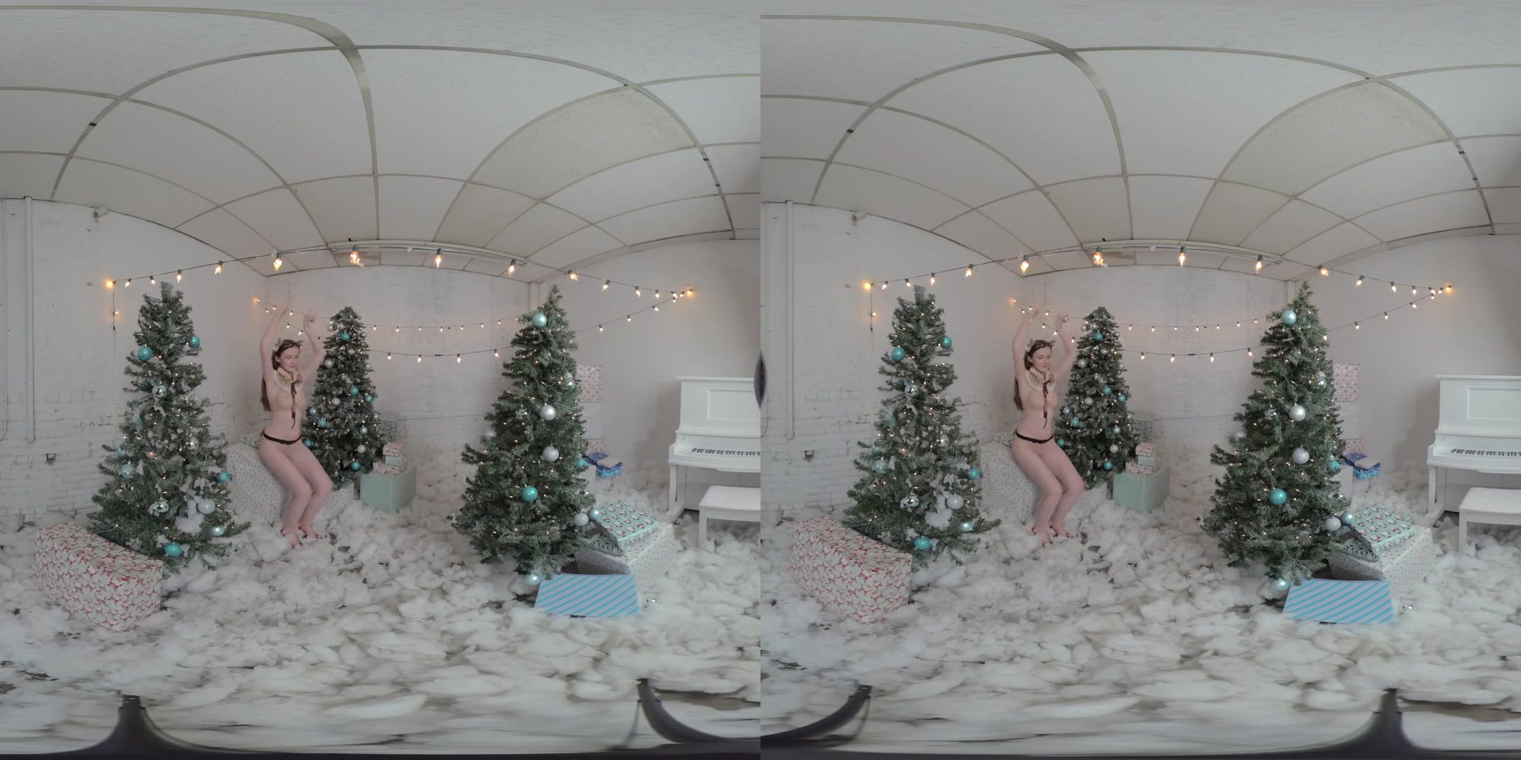 Reindeer - Beautiful Babe Solo Striptease - SexLikeReal