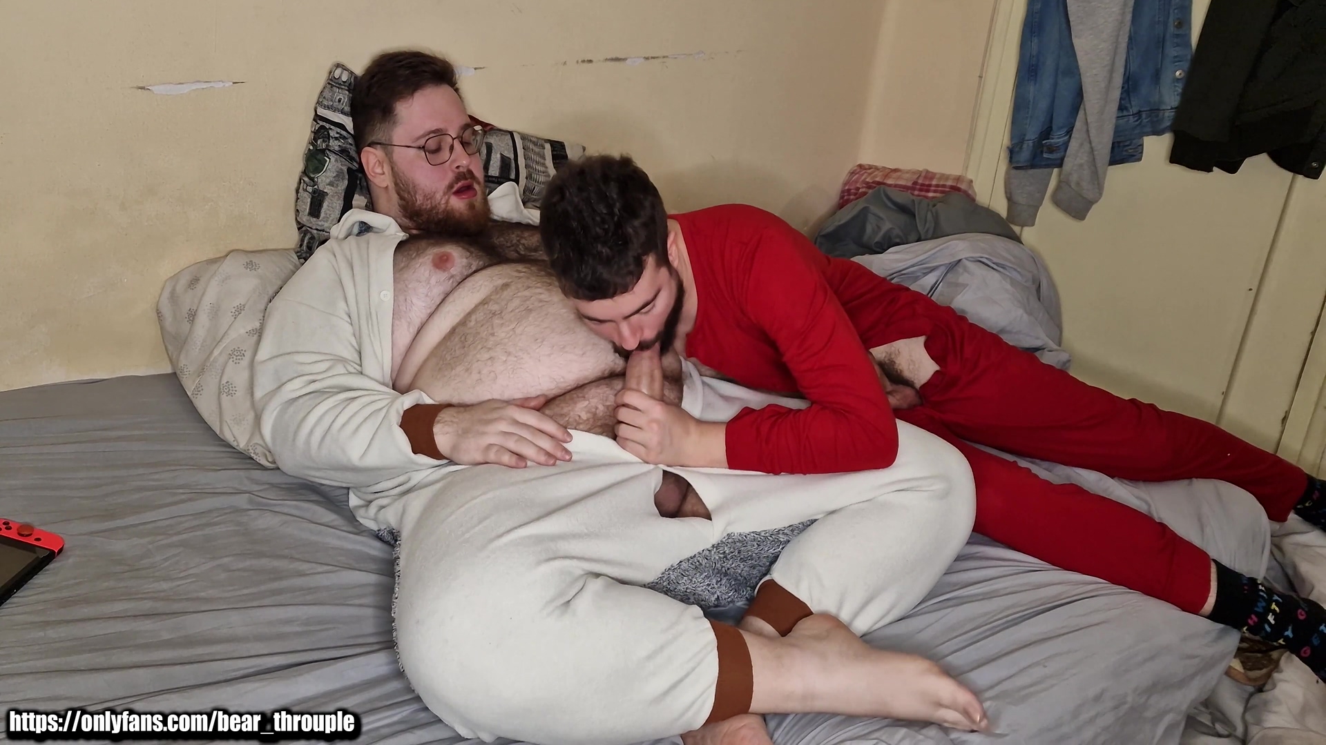 Bears Sucking Each Others Cocks In Pajamas