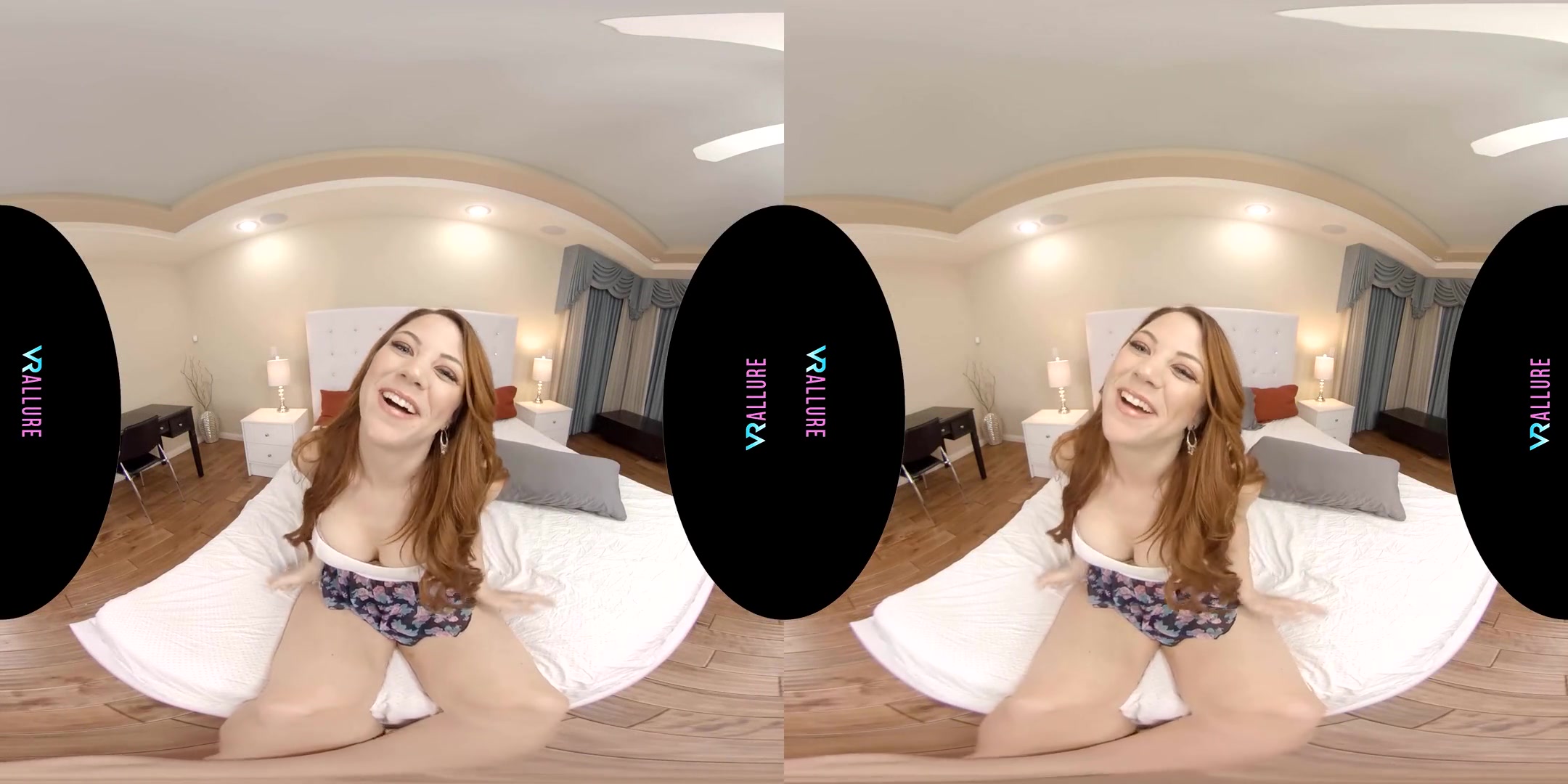 Her Eyes Will Play Tricks On You! - Busty Redhead Solo Fucking Toys