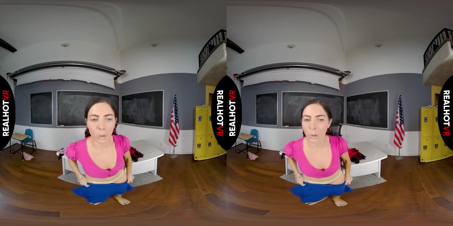 Masturbate To My Perfect Schoolgirl Tits As I Try On Short Skirts & Cheerleader Outfits - RealHotVR