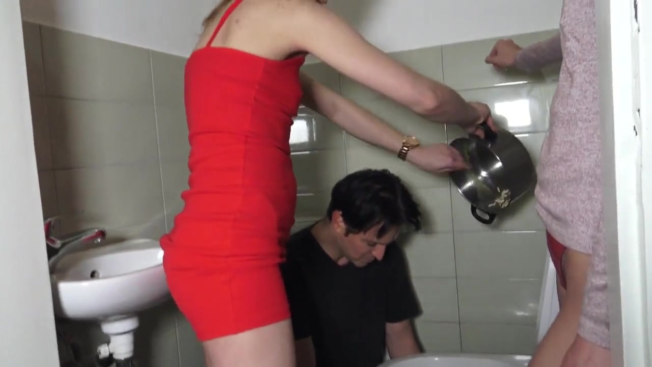 Blond Brat Girl Domination Femdom PART 2 We dominate and humiliate our slave Bobby! by Femdom Austria