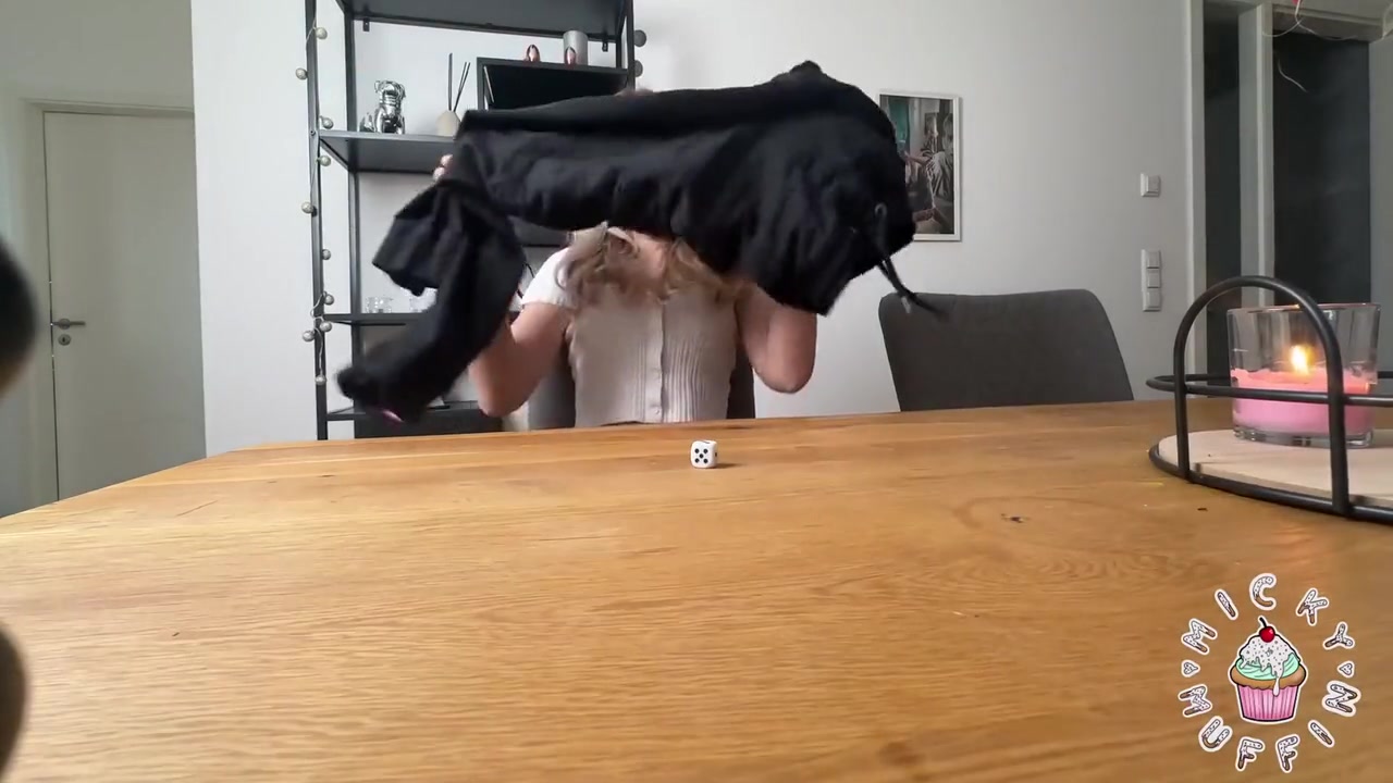 Micky Muffin - German Amateur Pays Her Debt By Stripping, Sucking & Riding A Cock