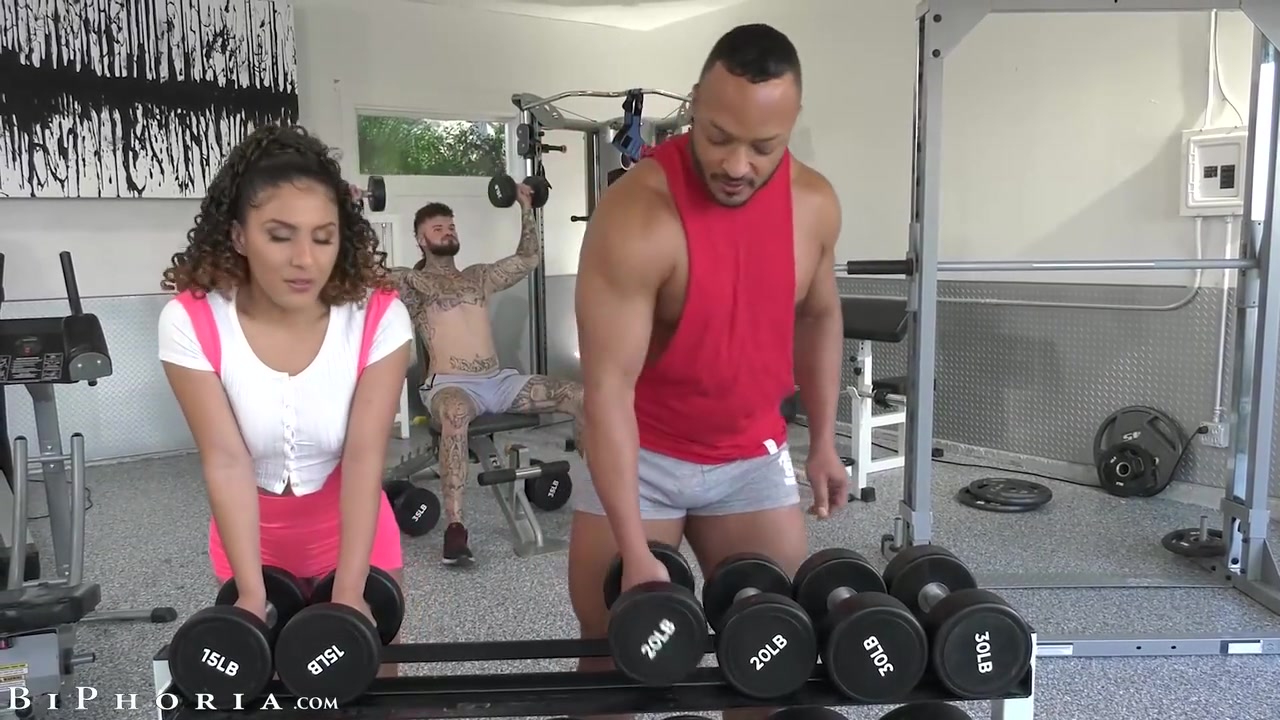 Dillon Diaz And Hatler Gurius In Sexy Latina Pegs Bbc Bf & Gym Hunk