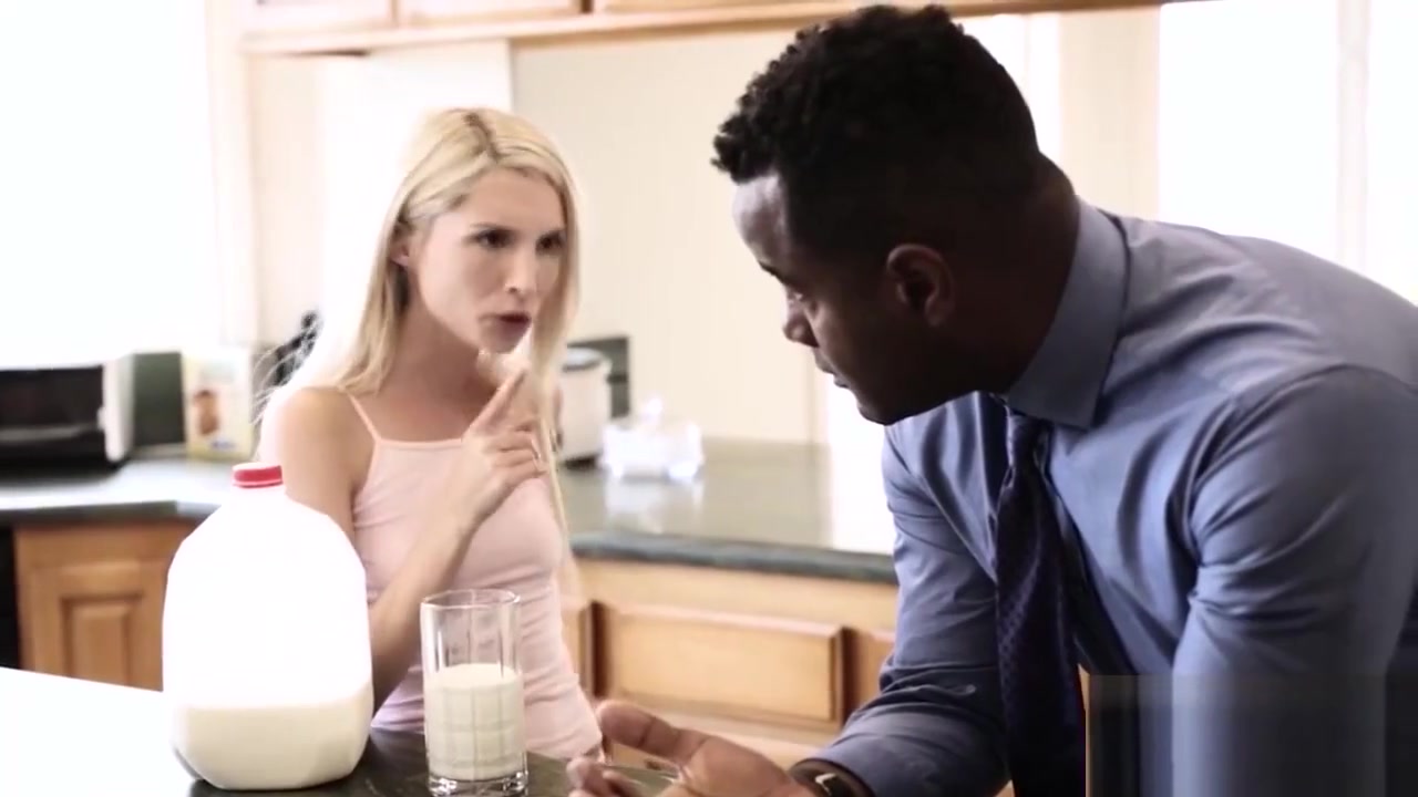 Skinny teen 18+ blonde gets blacked
