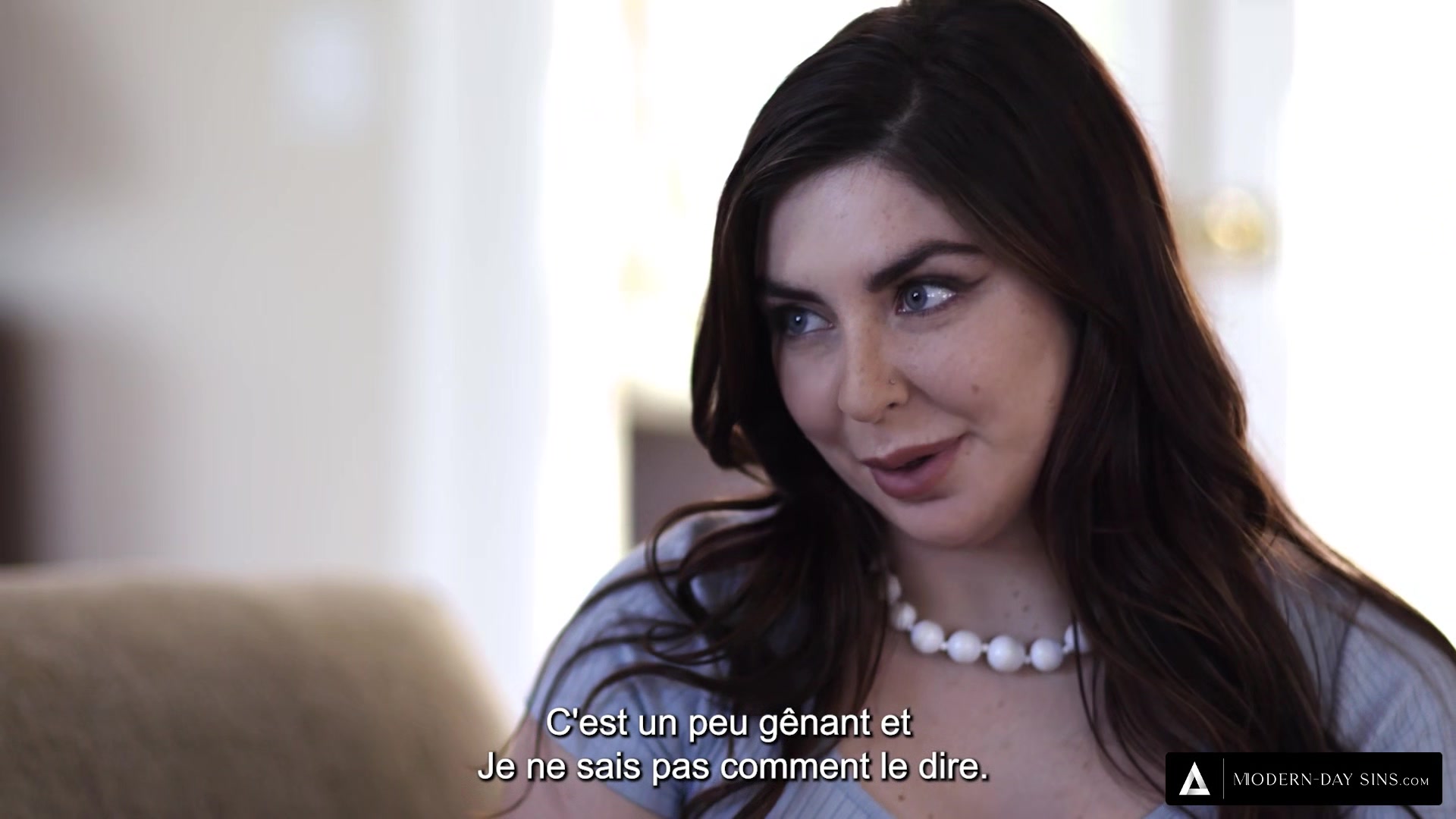 MODERN-DAY SINS - Big Dick Priest Takes Naive teen 18+'s Anal Virginity! French Subtitles