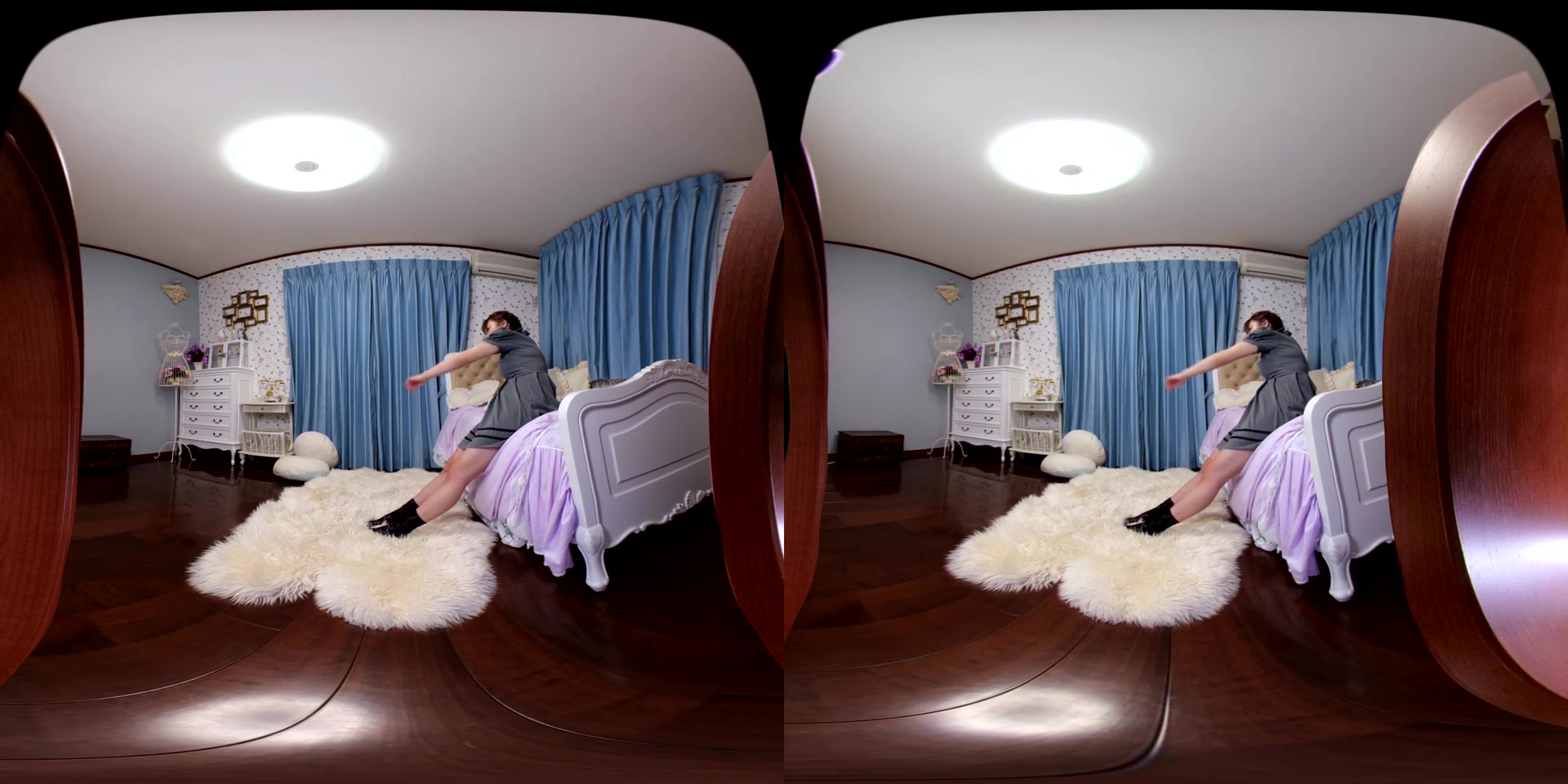 Peeping on Your Older Stepsister Changing - Upskirt Changing