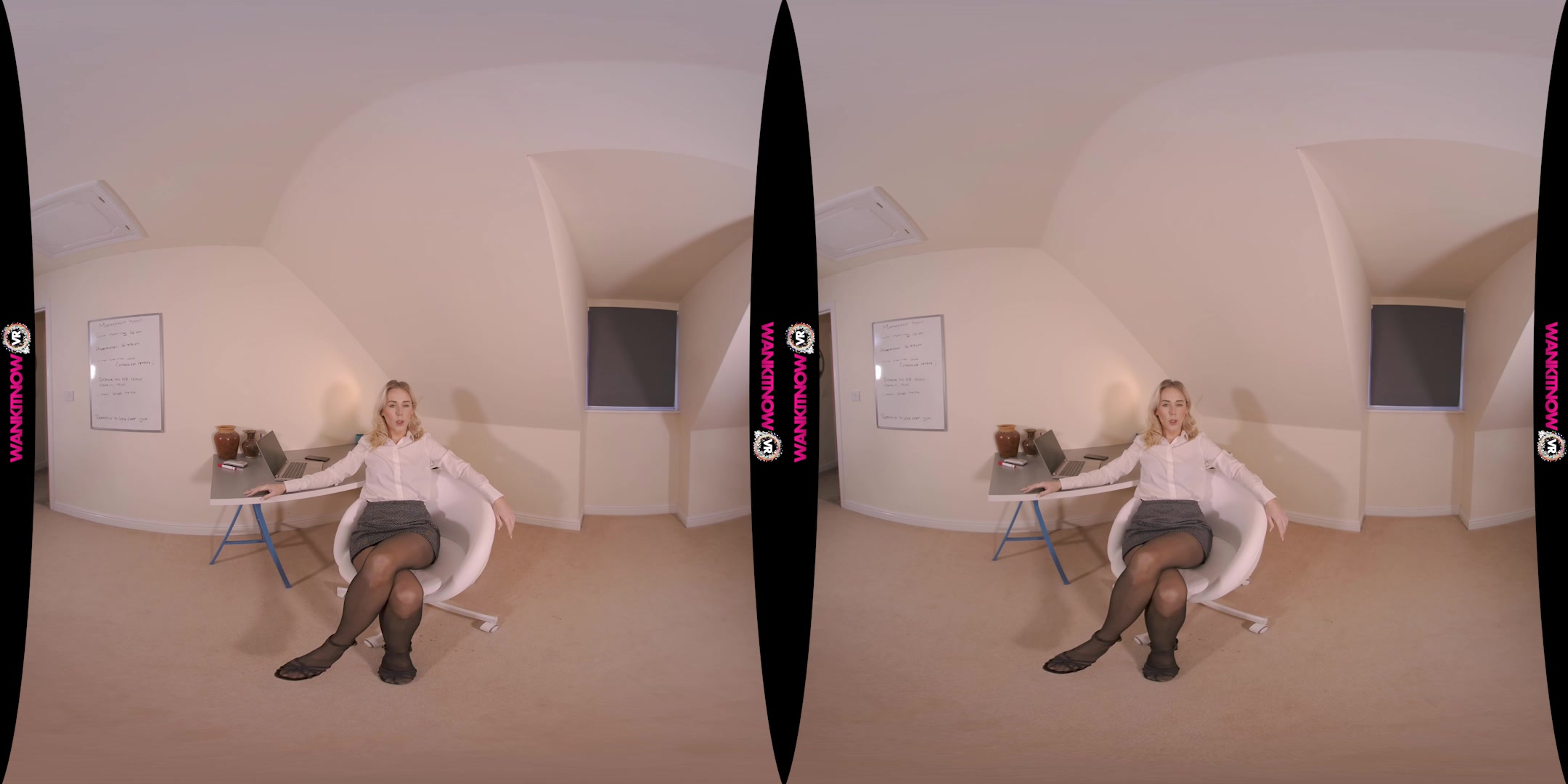 Payrise Persuasion featuring Amy W - WankitNowVR