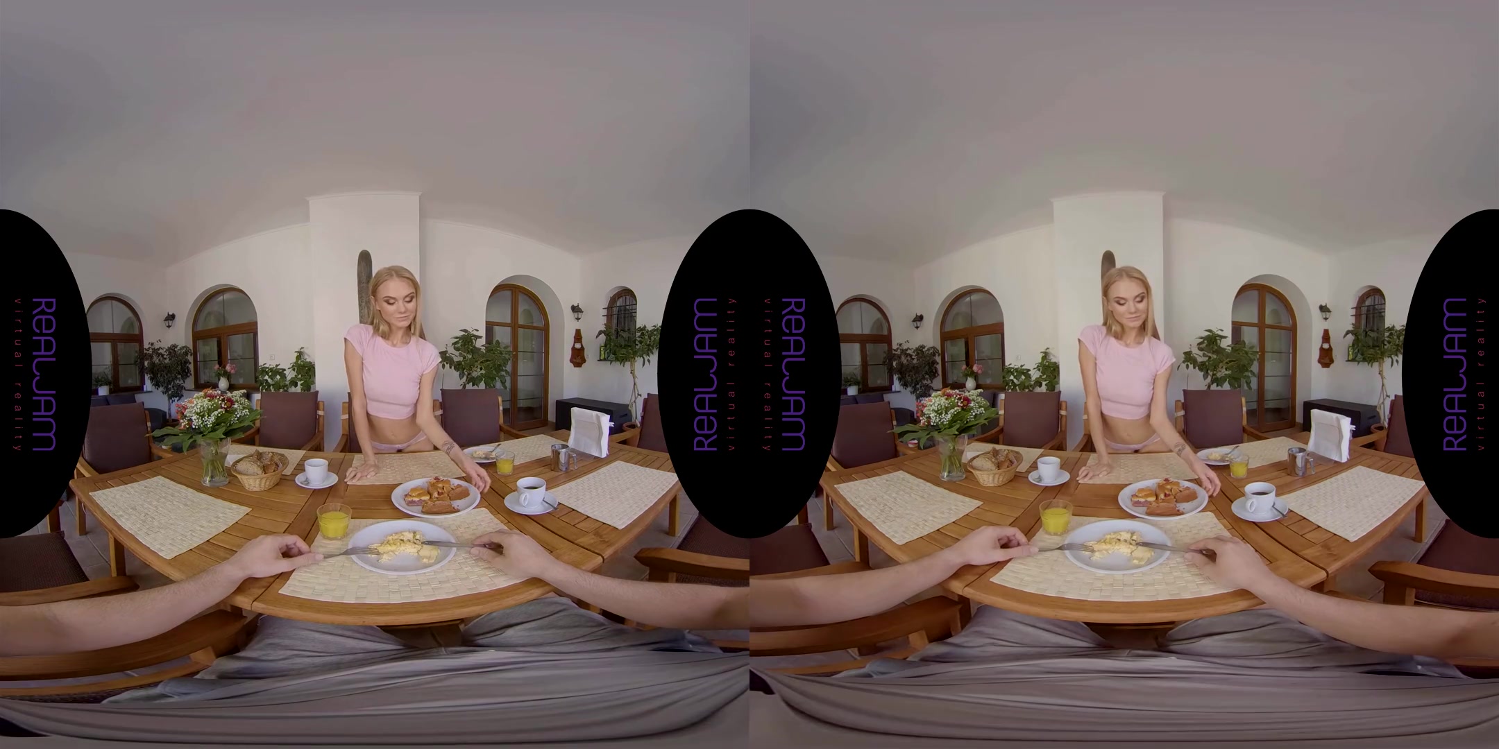 Nancy A in Breakfast from Nancy - RealJamVR